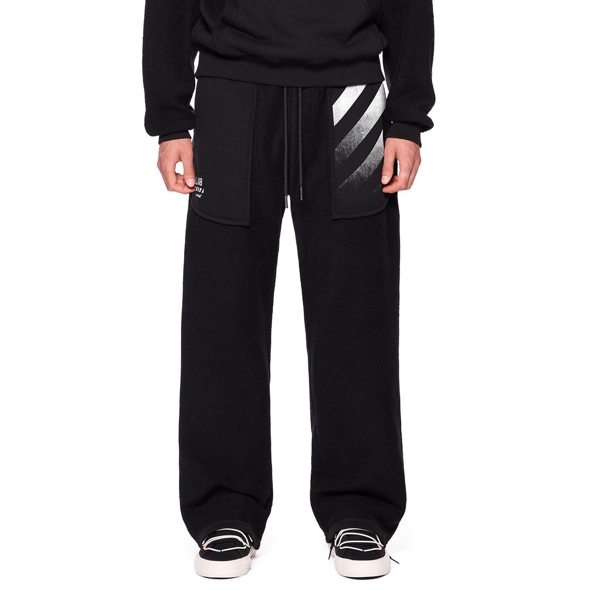 L/AB c/o Off-White™ Mens Reverse Open Hem Pants
