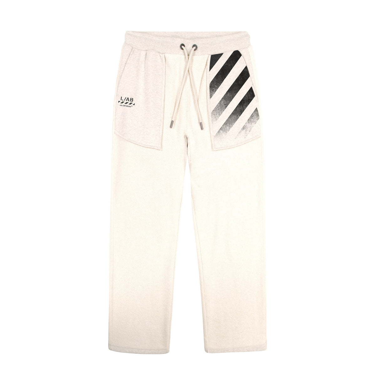 L/AB c/o Off-White™ Mens Reverse Open Hem Pants