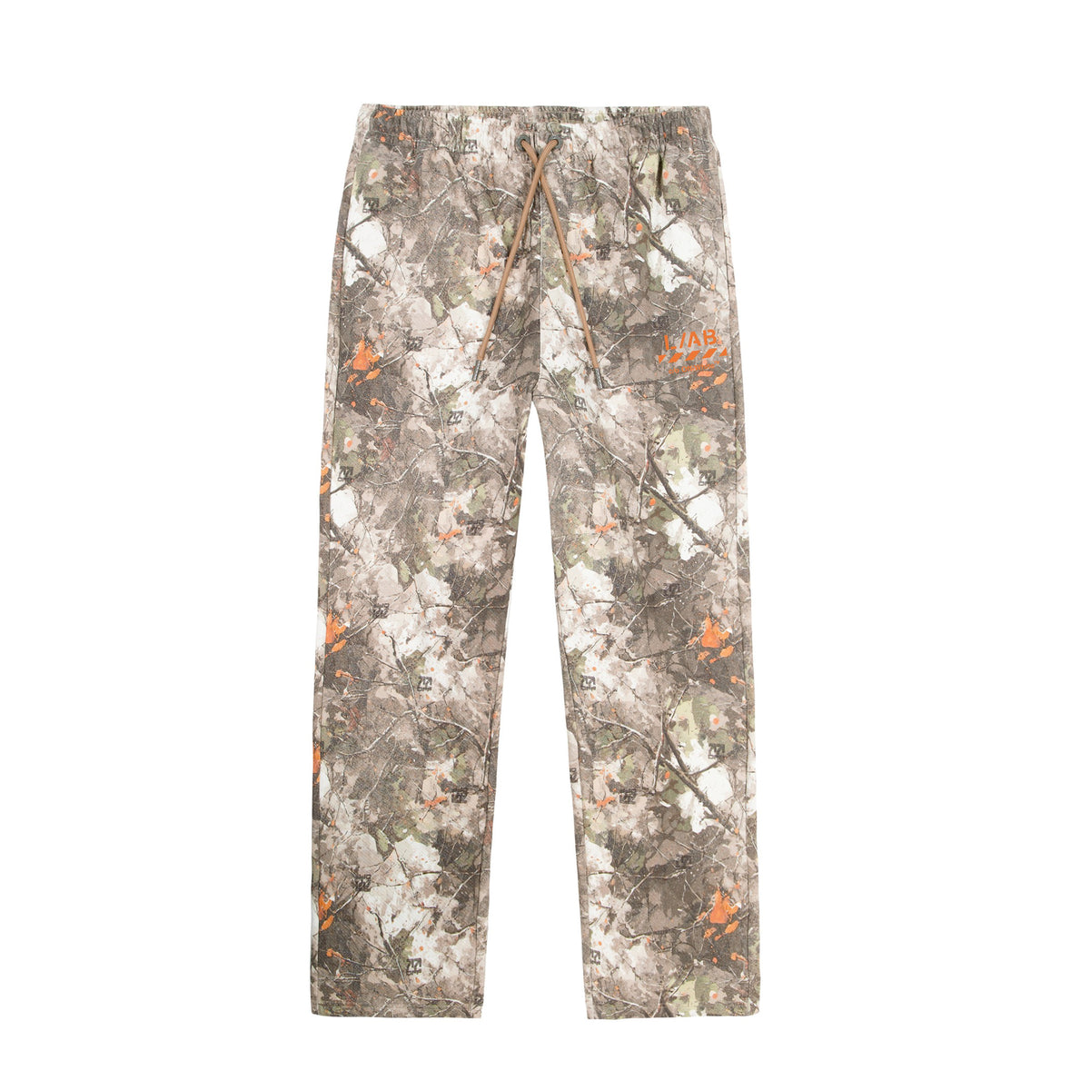 L/AB c/o Off-White™ Mens Printed Camo Jogger Pants