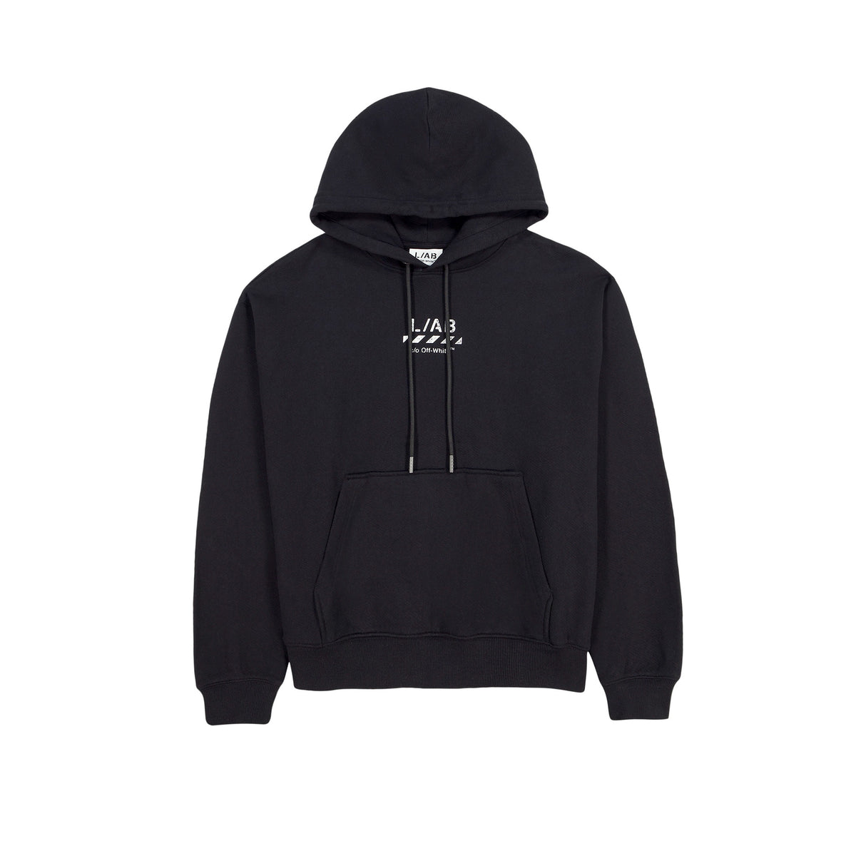L/AB c/o Off-White™ Mens Core Diagonal Hoodie