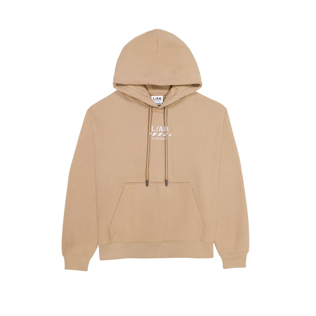 L/AB c/o Off-White™ Mens Core Diagonal Hoodie