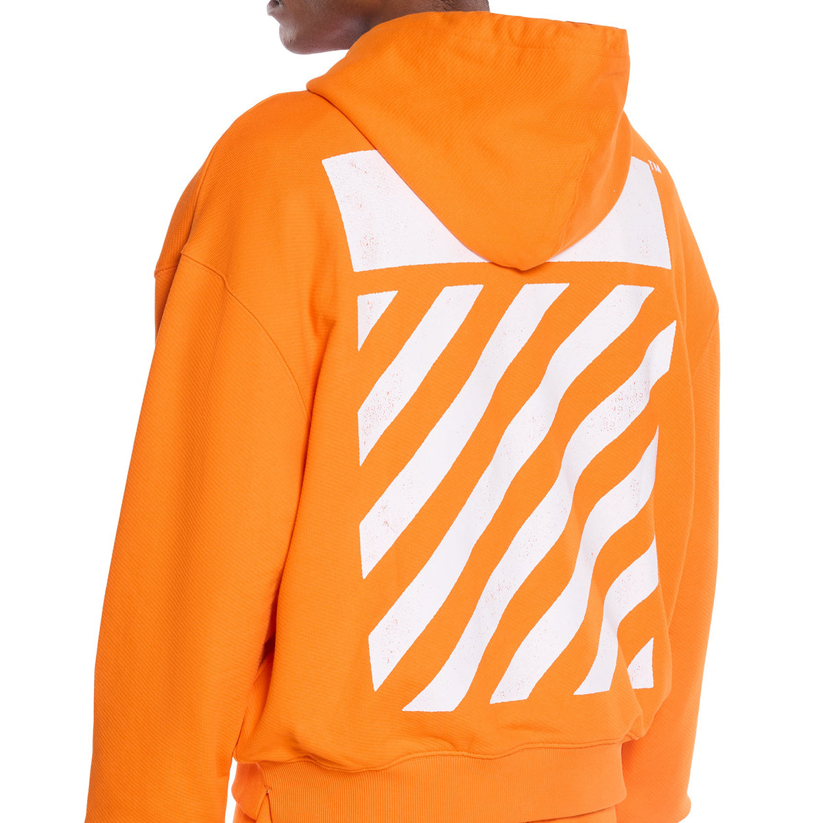 L/AB c/o Off-White™ Mens Core Diagonal Hoodie