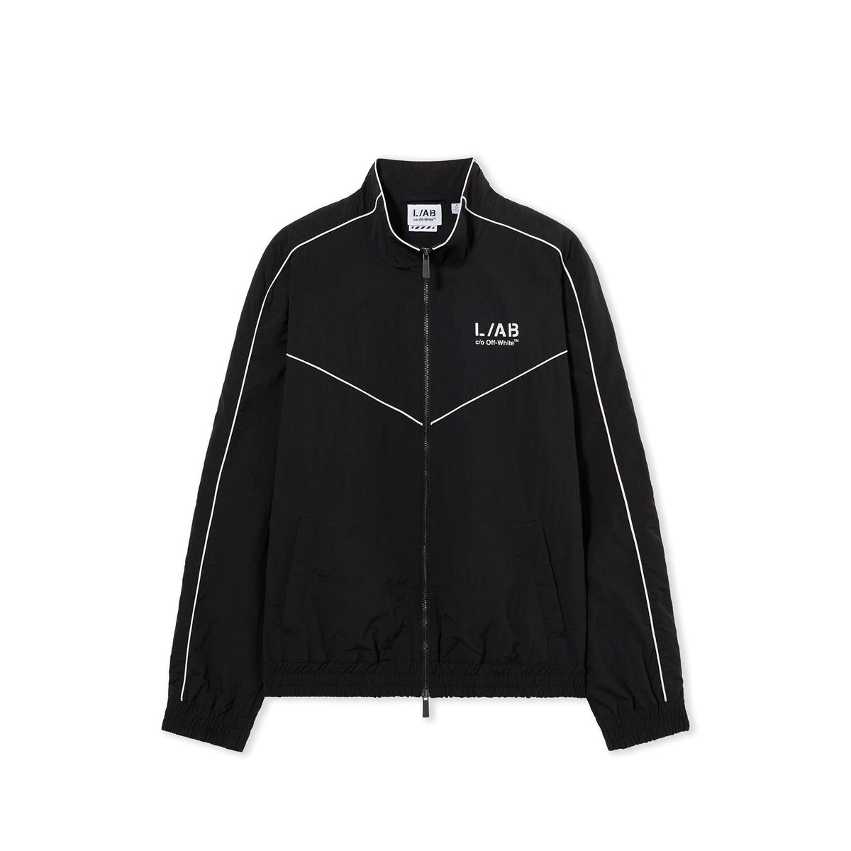 L/AB c/o Off-White™ Mens Diagonal Track Jacket