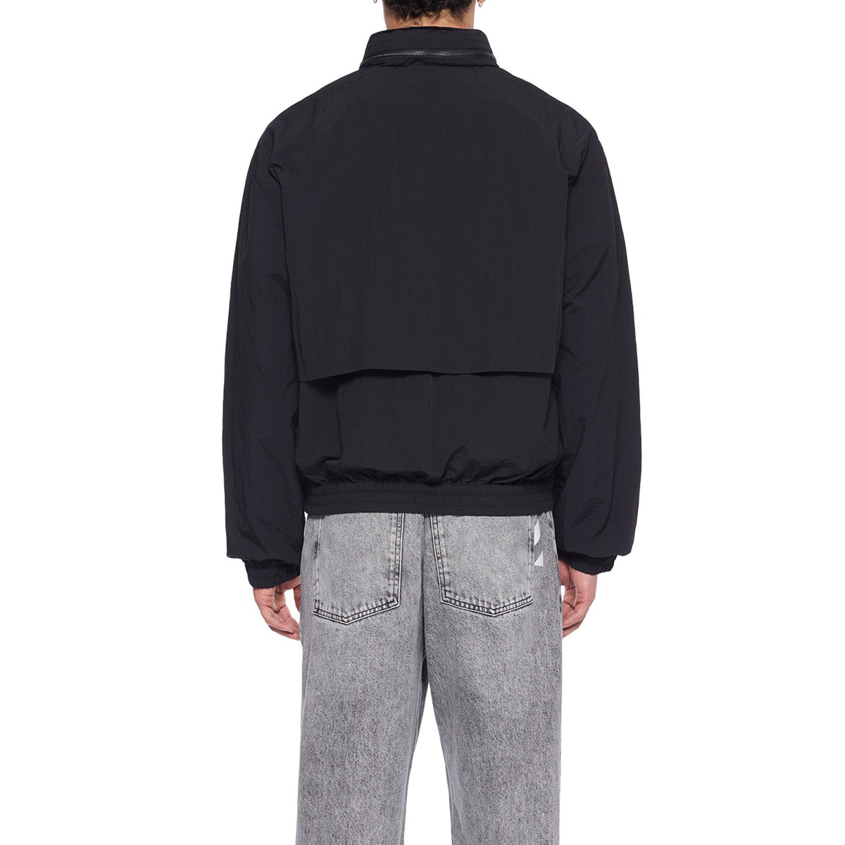L/AB c/o Off-White™ Mens Reflective Diagonal Windbreaker Jacket