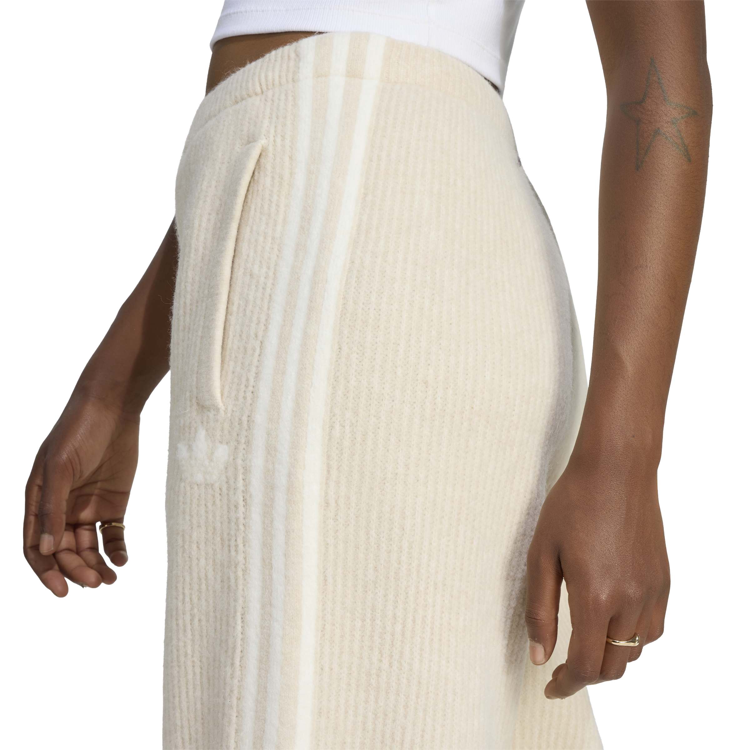 Adidas x Jennie Womens Knitted Jogger Pants
