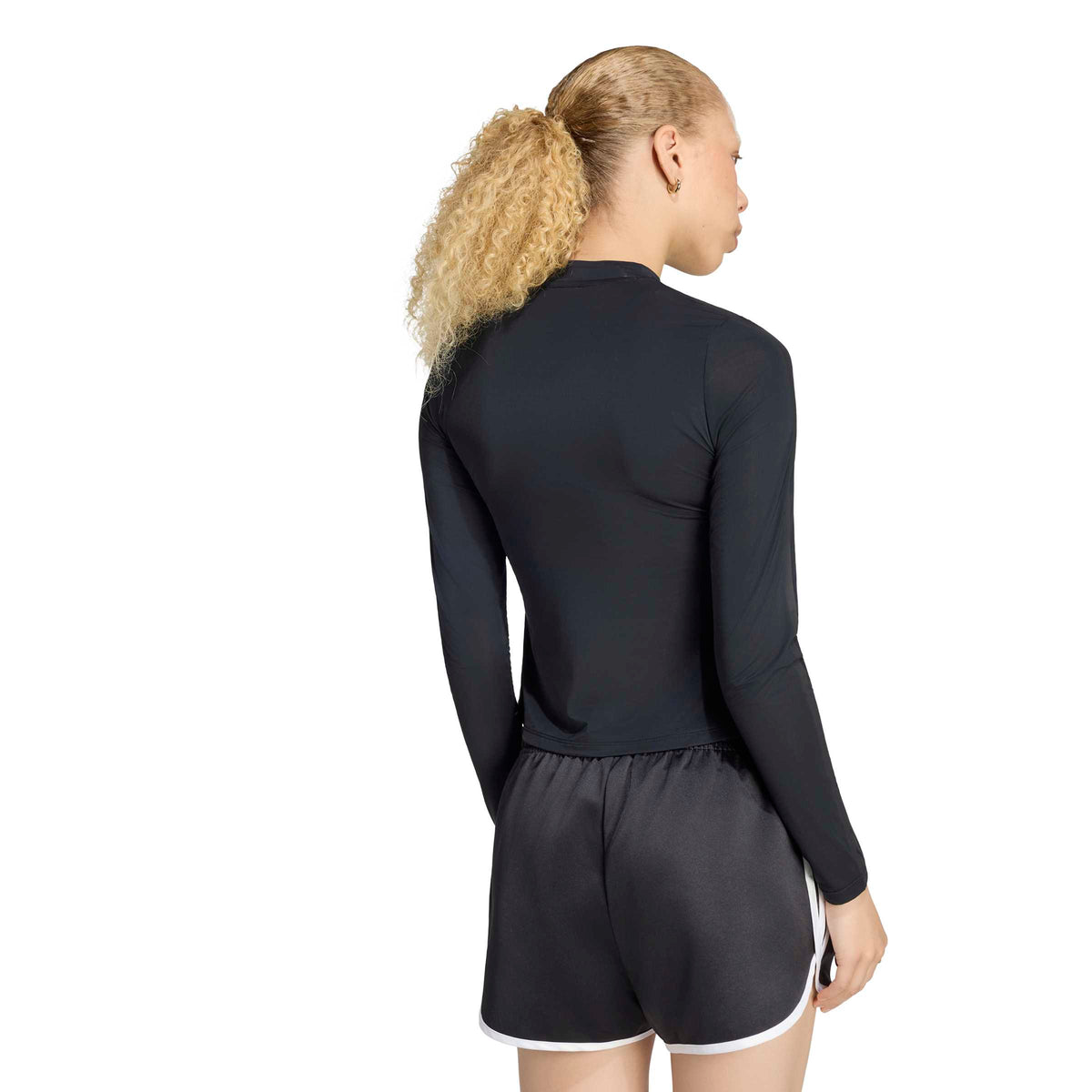 Adidas x Jennie Womens Sheer Long Sleeve Top