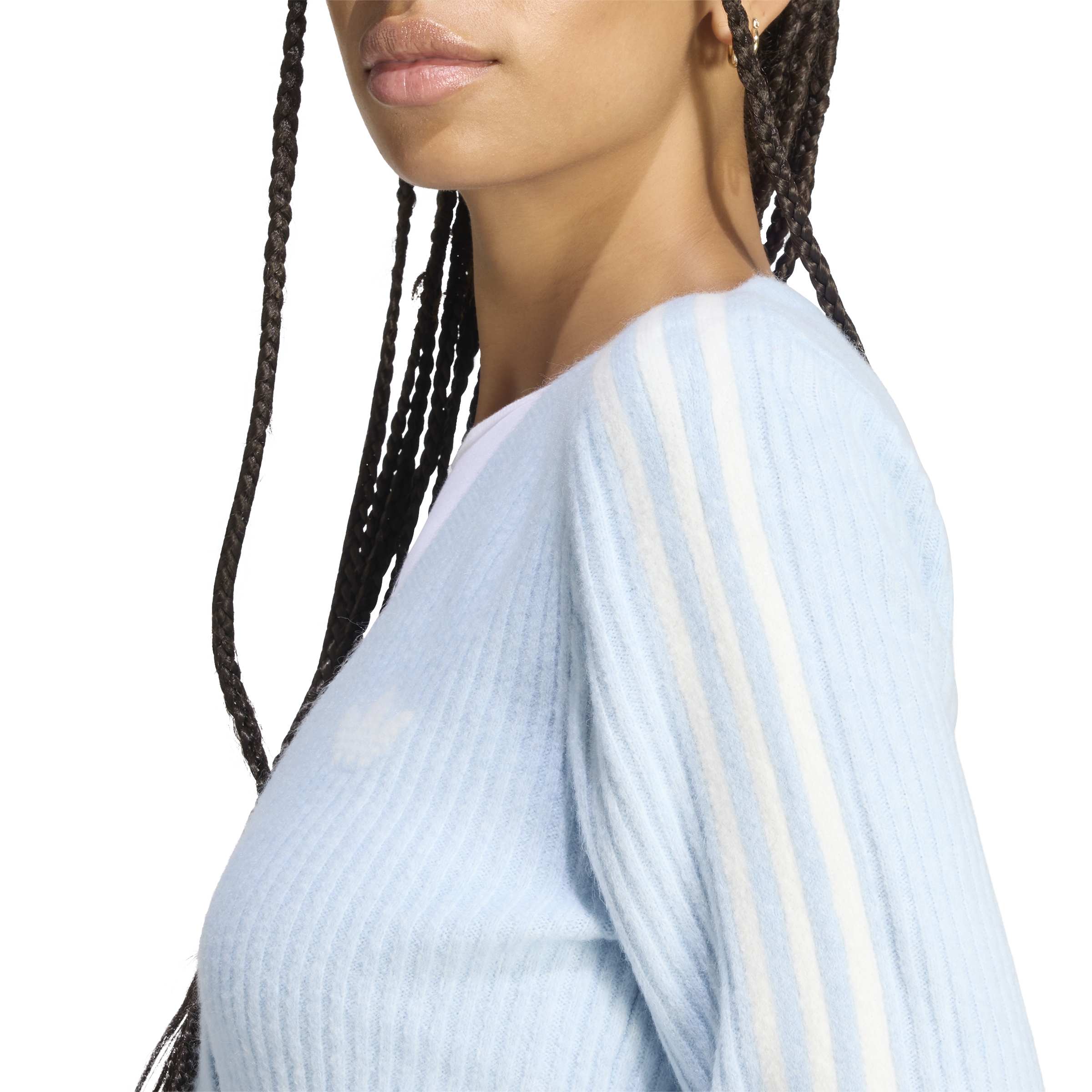 Adidas x Jennie Womens Knitted Wrap Around Cardigan