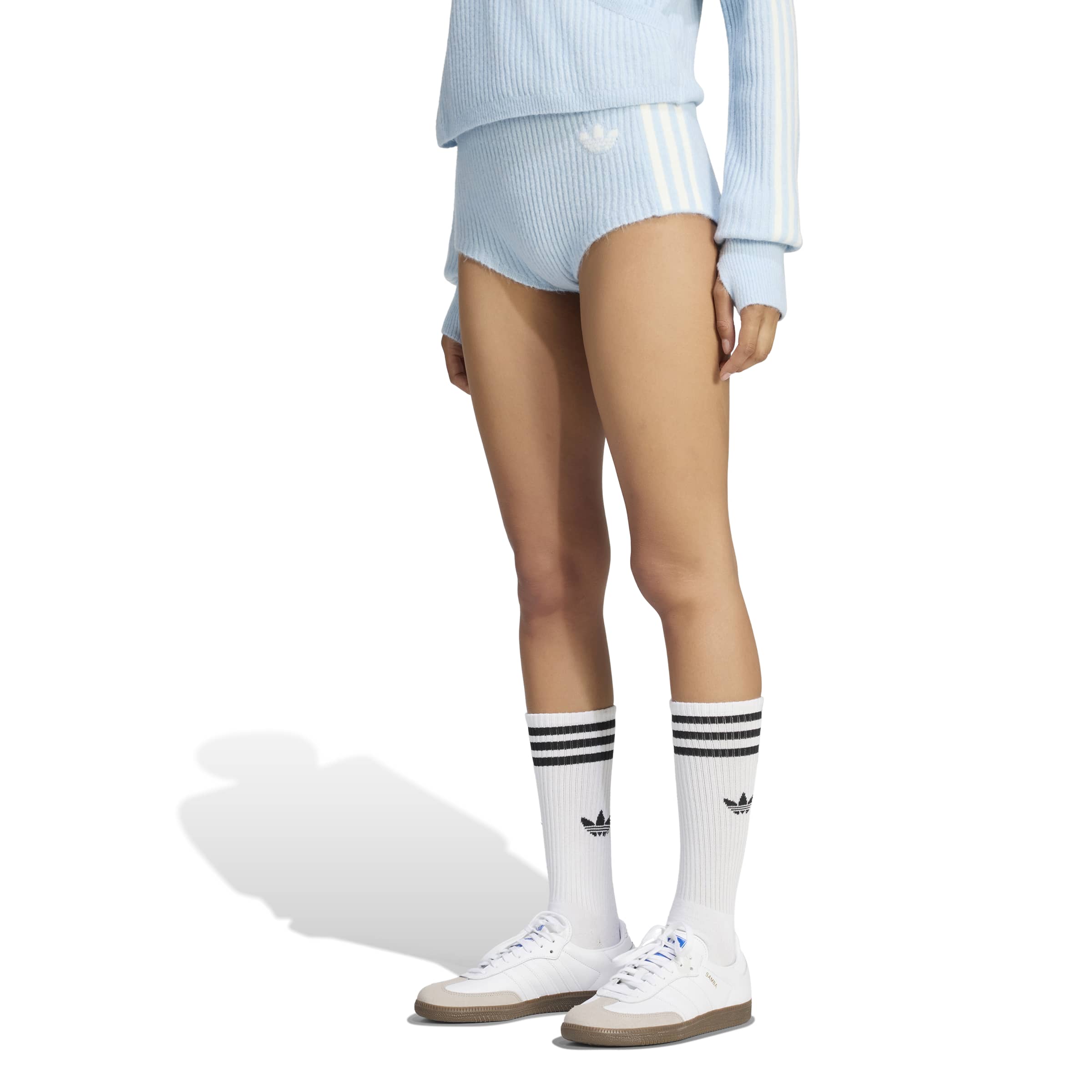 Adidas x Jennie Womens Knitted Short Shorts