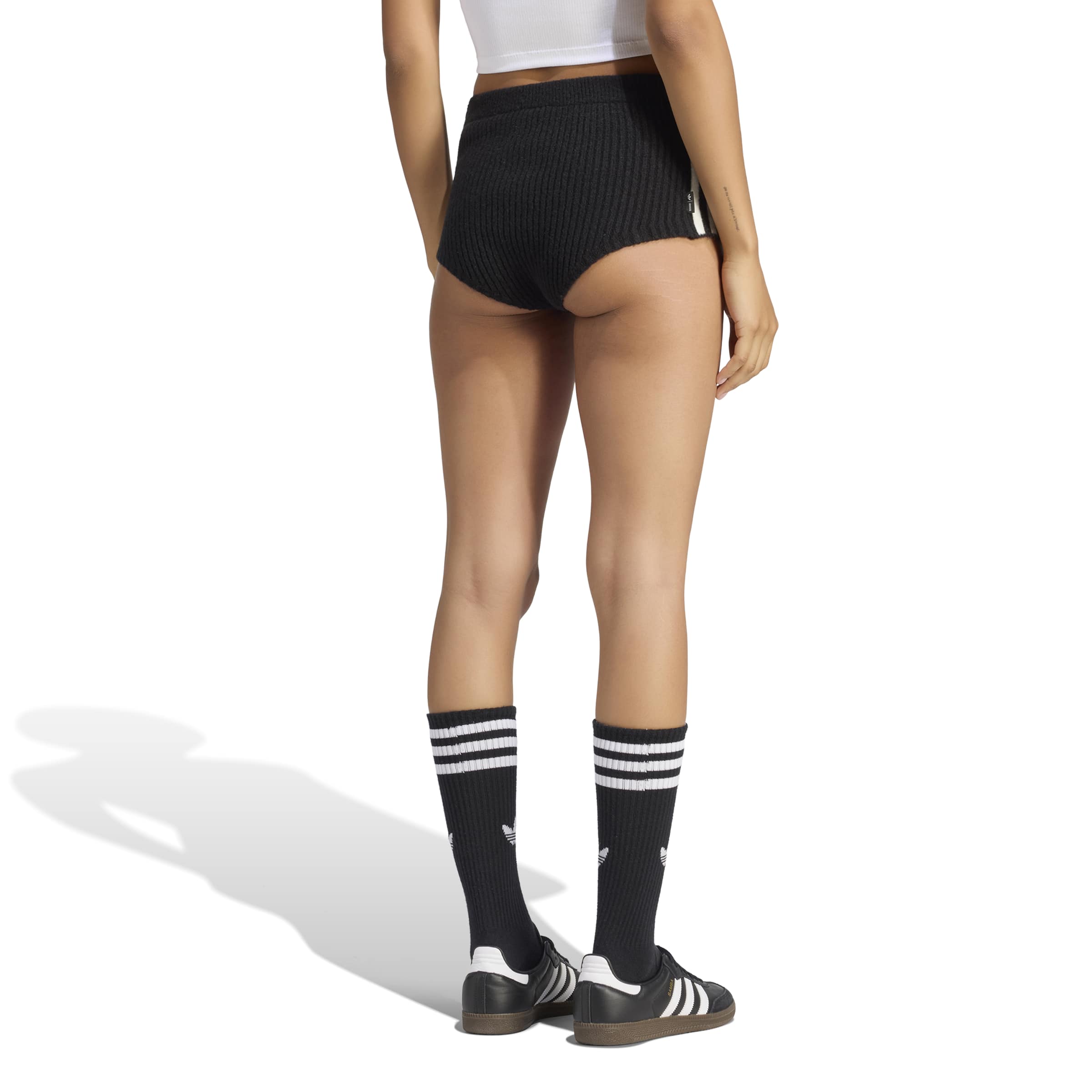 Adidas x Jennie Womens Knitted Short Shorts