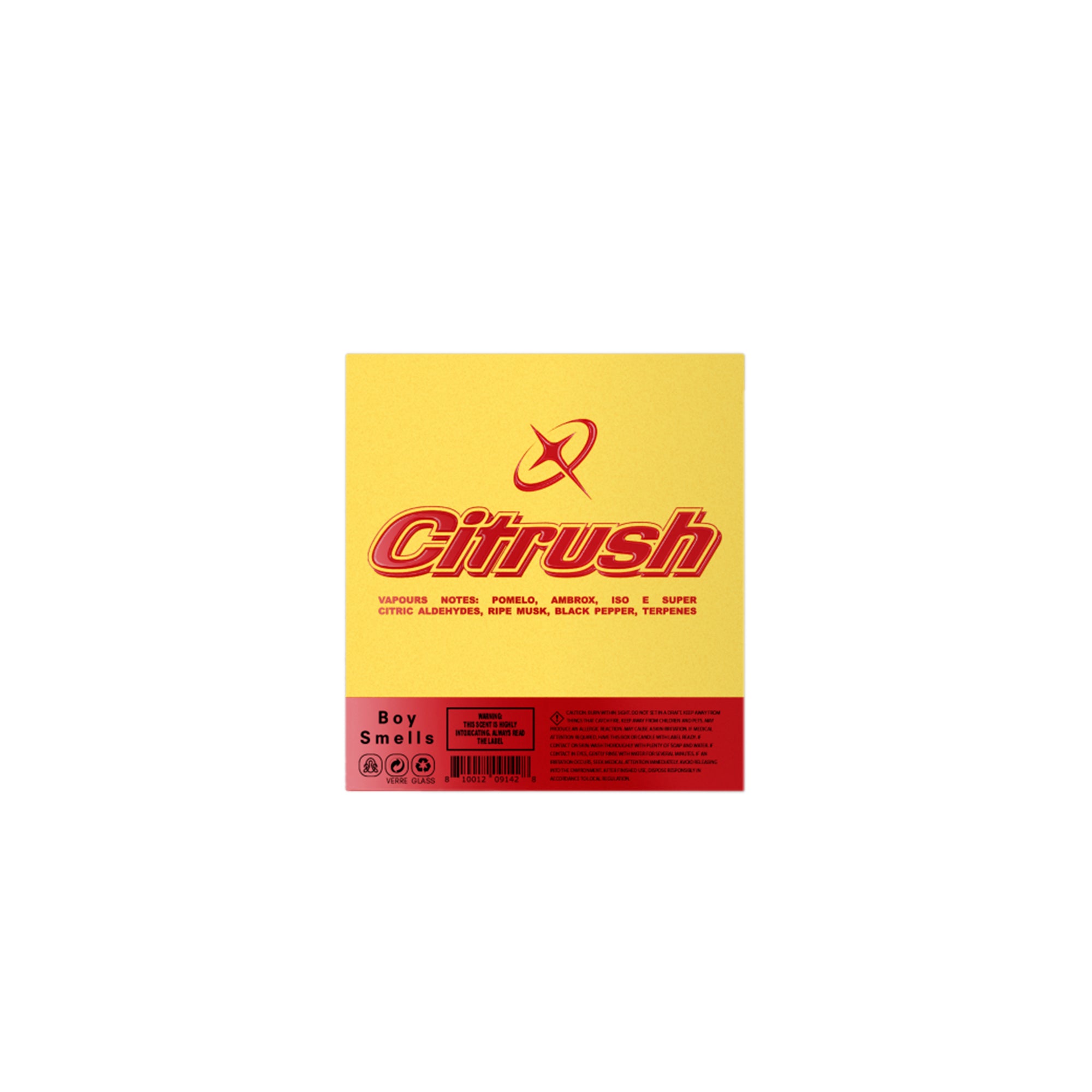 Boy Smells Citrush 8.5 Oz Candle