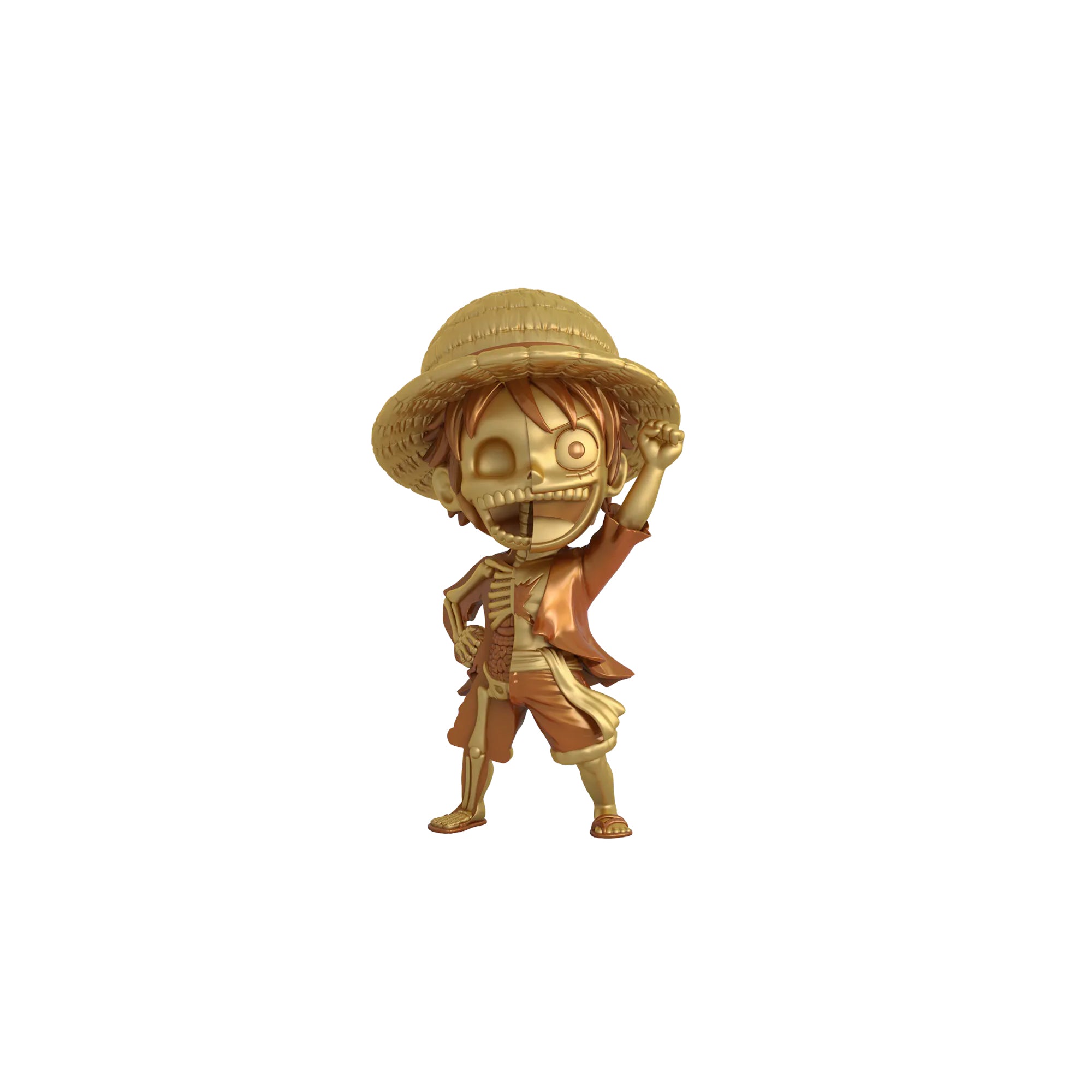 Mighty Jaxx Xxray Plus: Luffy (Treasure Gold)