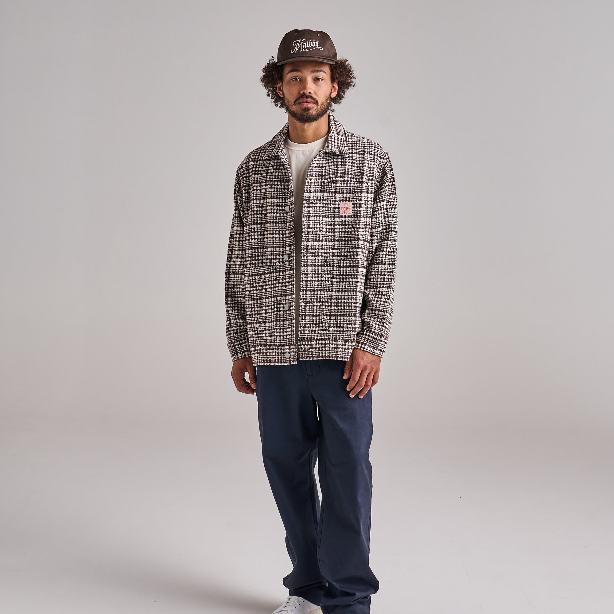 Malbon Golf Mens Hitch Tweed Jacket