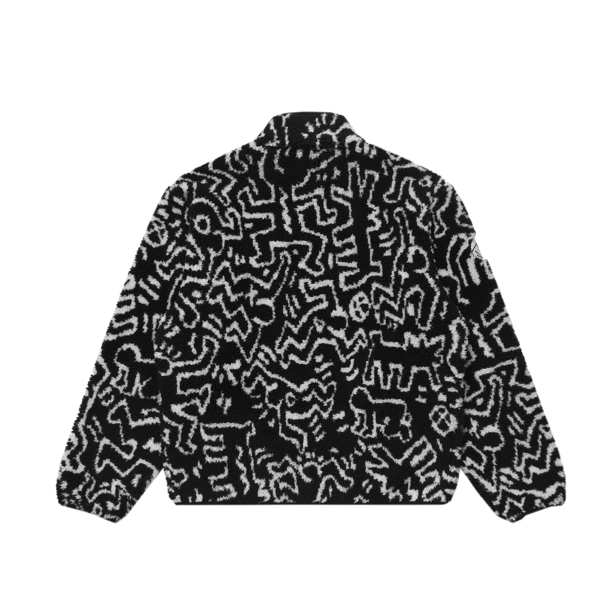 Malbon x Keith Haring Mens Sherpa Pullover