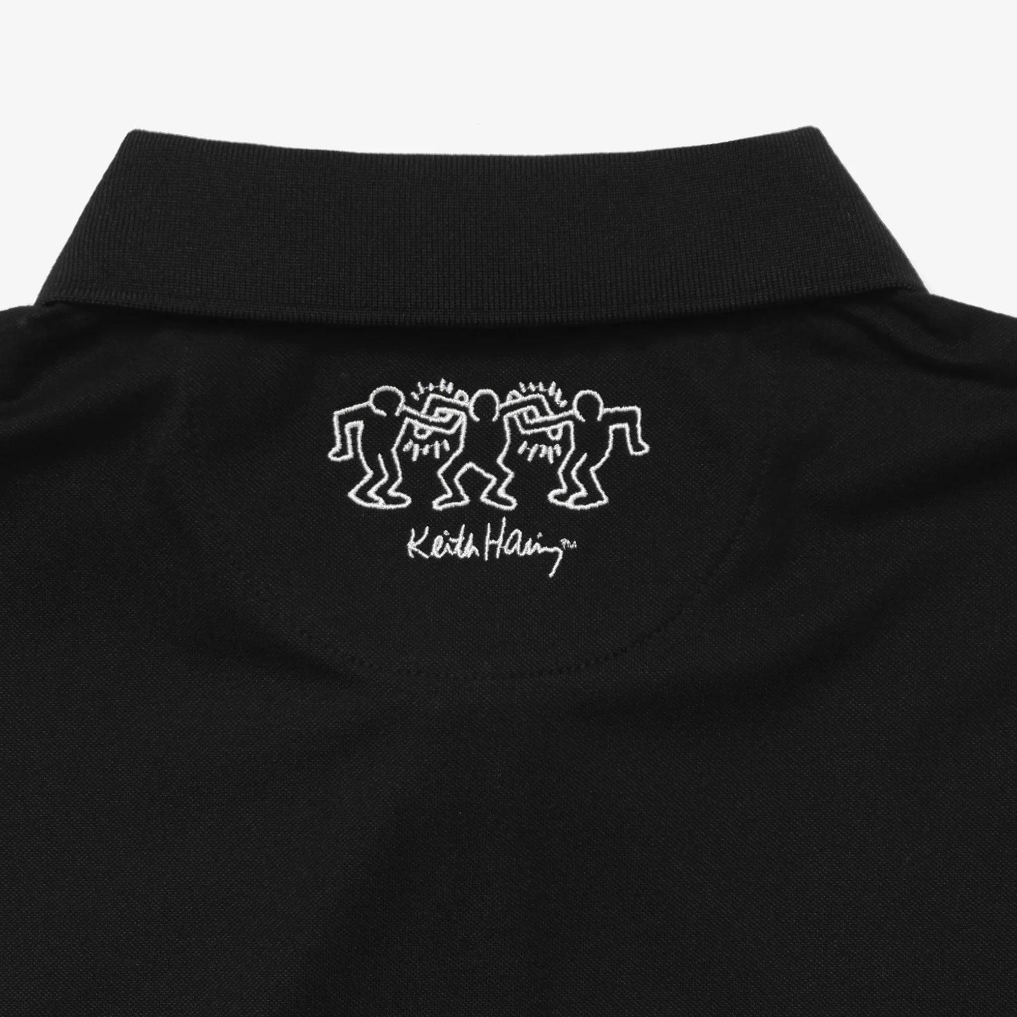 Malbon x Keith Haring Mens Performance Pigue Polo Shirt