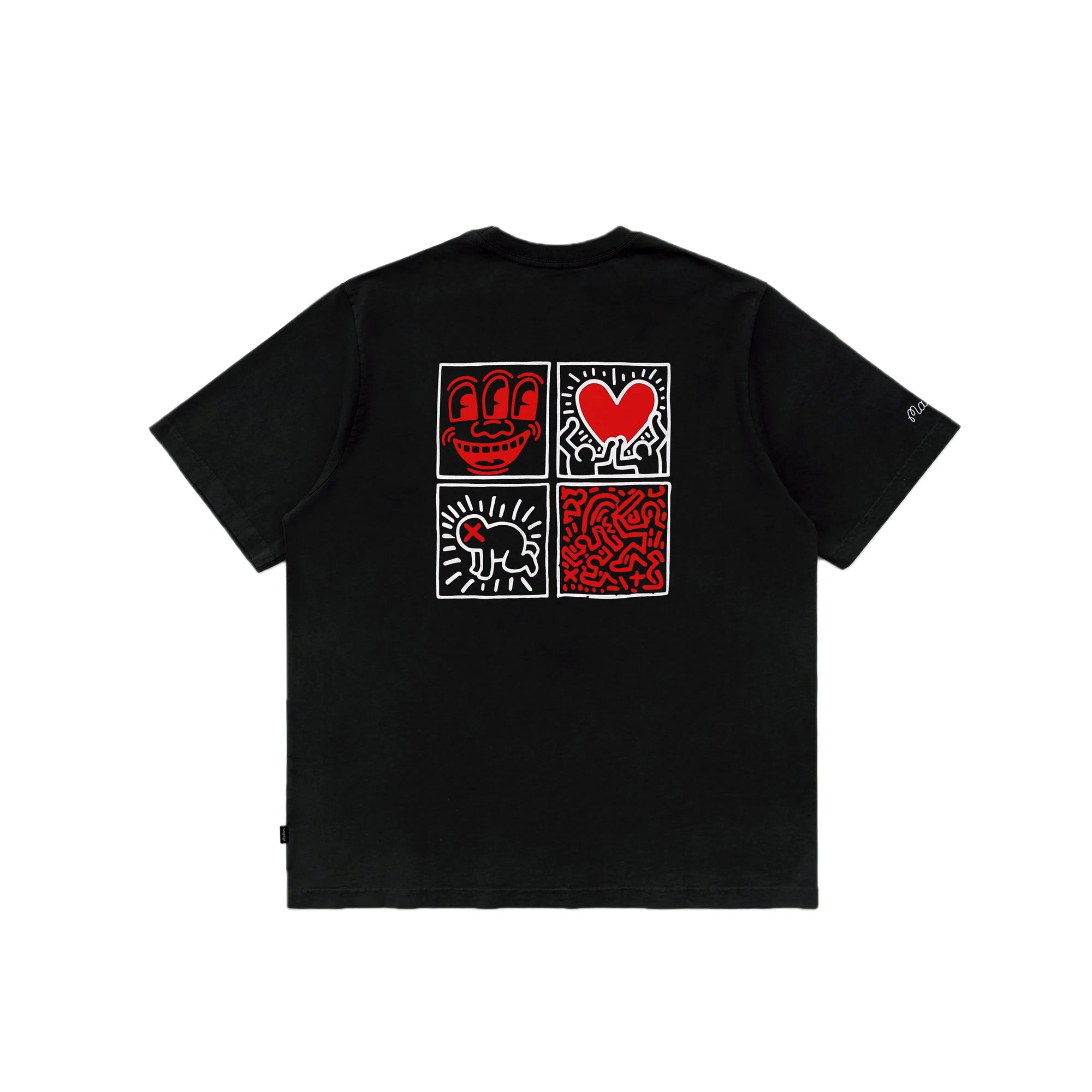Malbon x Keith Haring Mens Pocket Tee