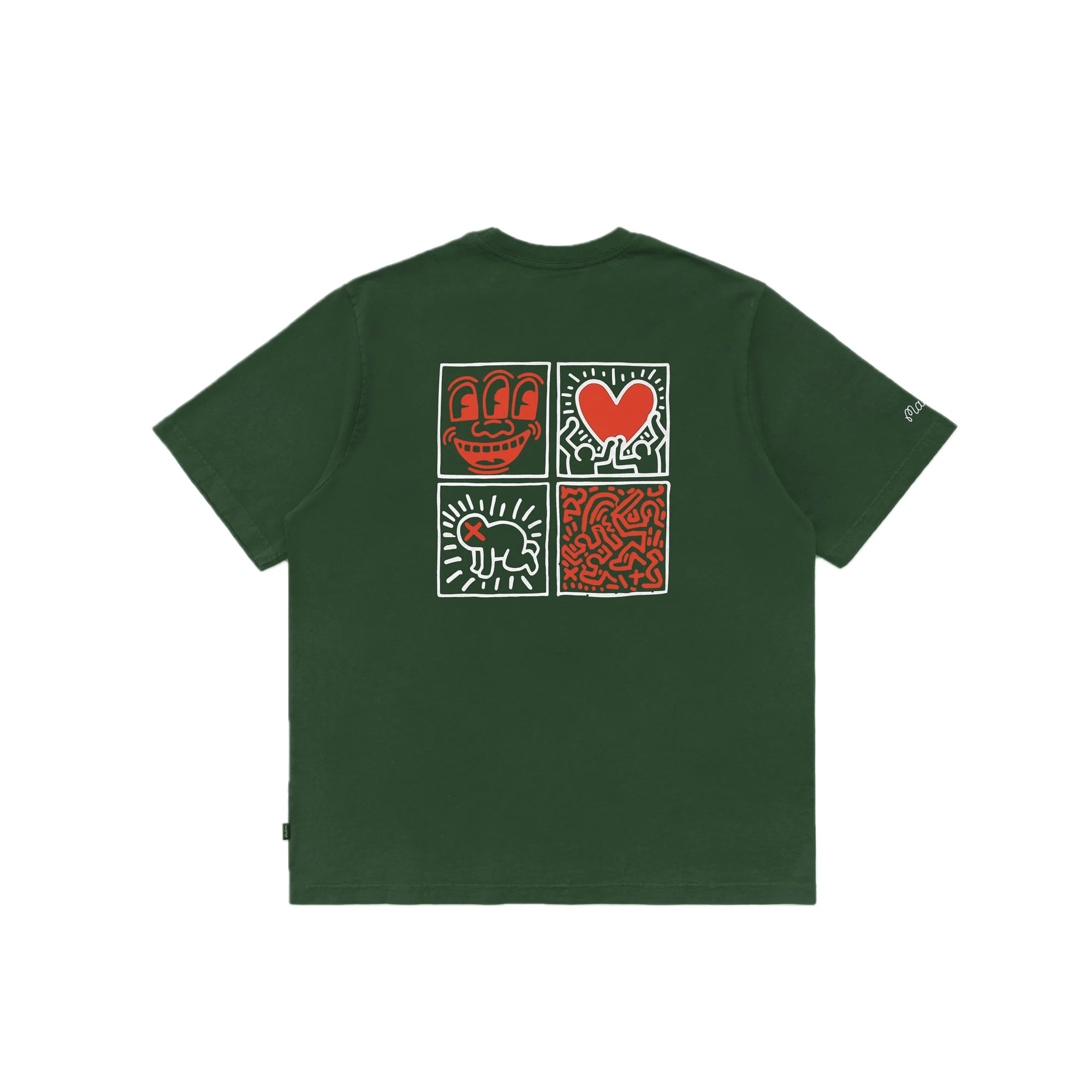Malbon x Keith Haring Mens Pocket Tee