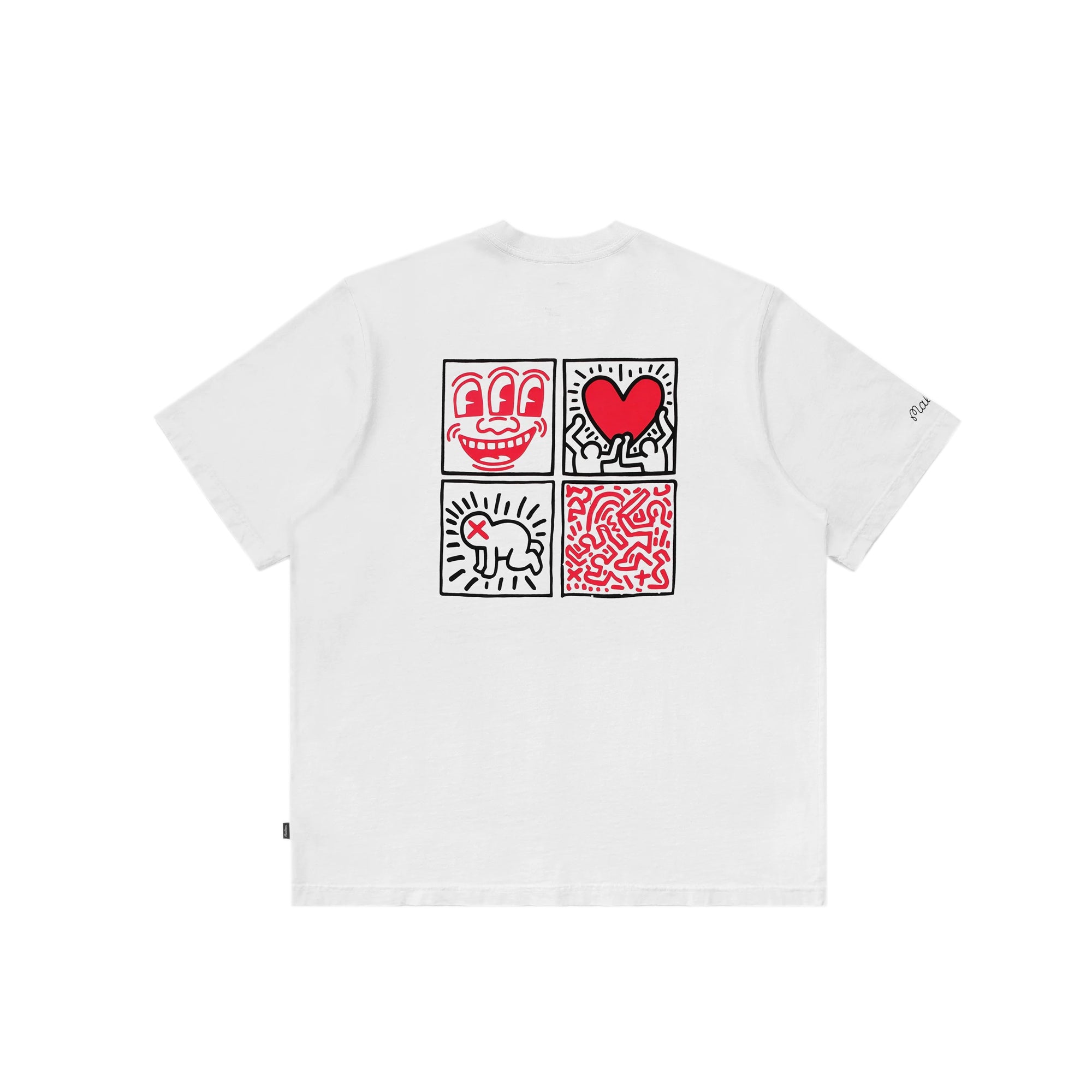 Malbon x Keith Haring Mens Pocket Tee