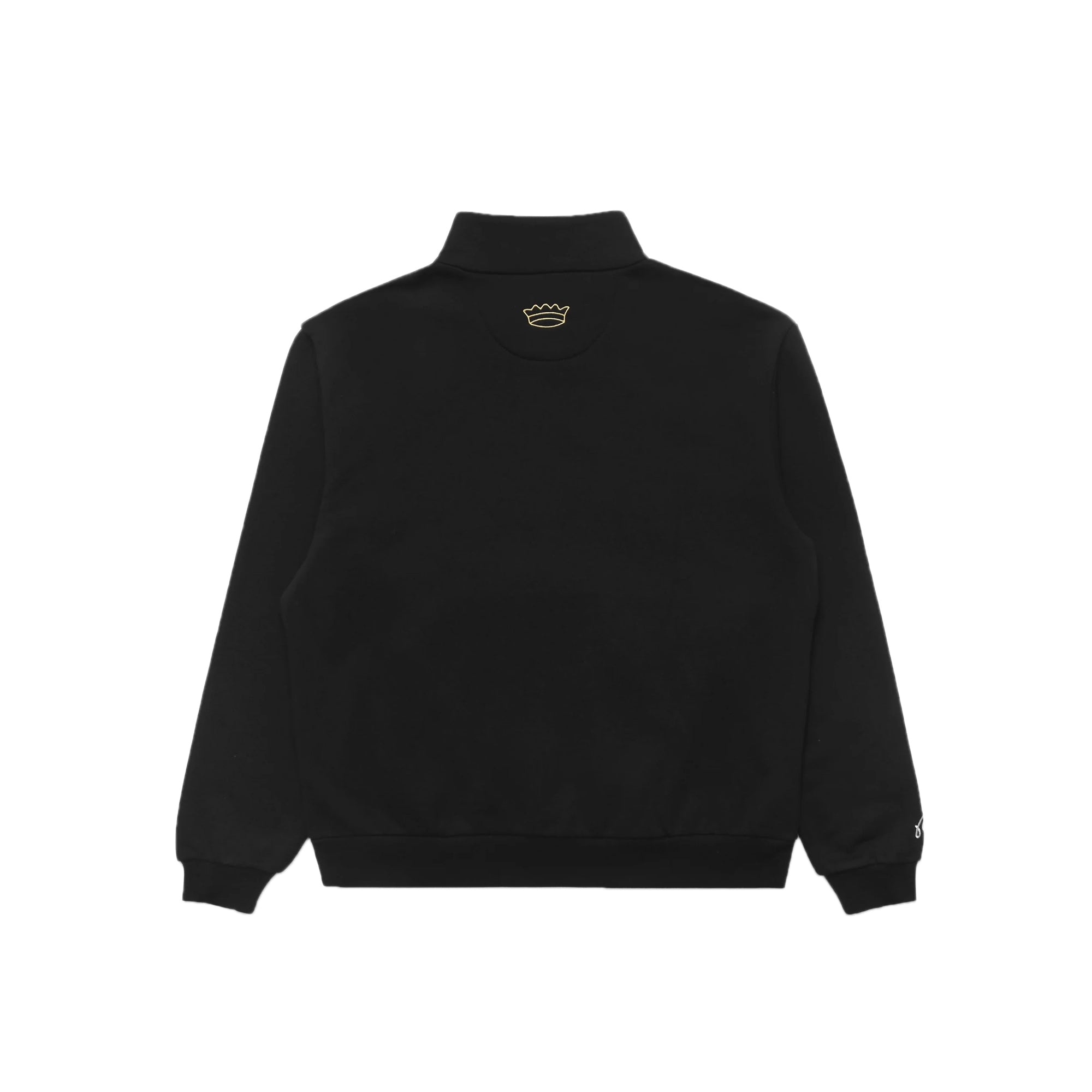 Malbon Golf Mens Trophy Quarter Zip Fleece Sweatshirt
