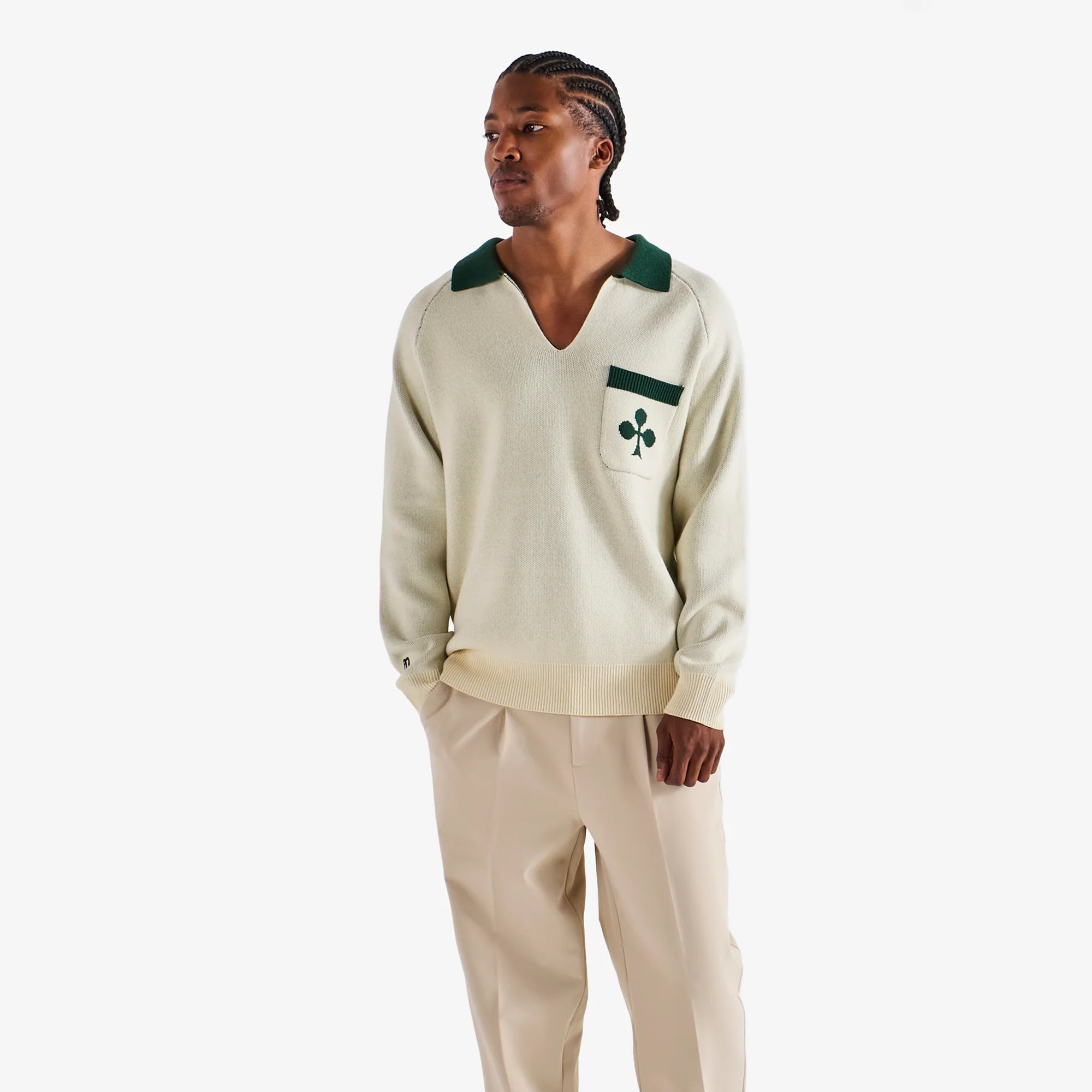 Malbon Golf Mens King Of Clubs Sweater