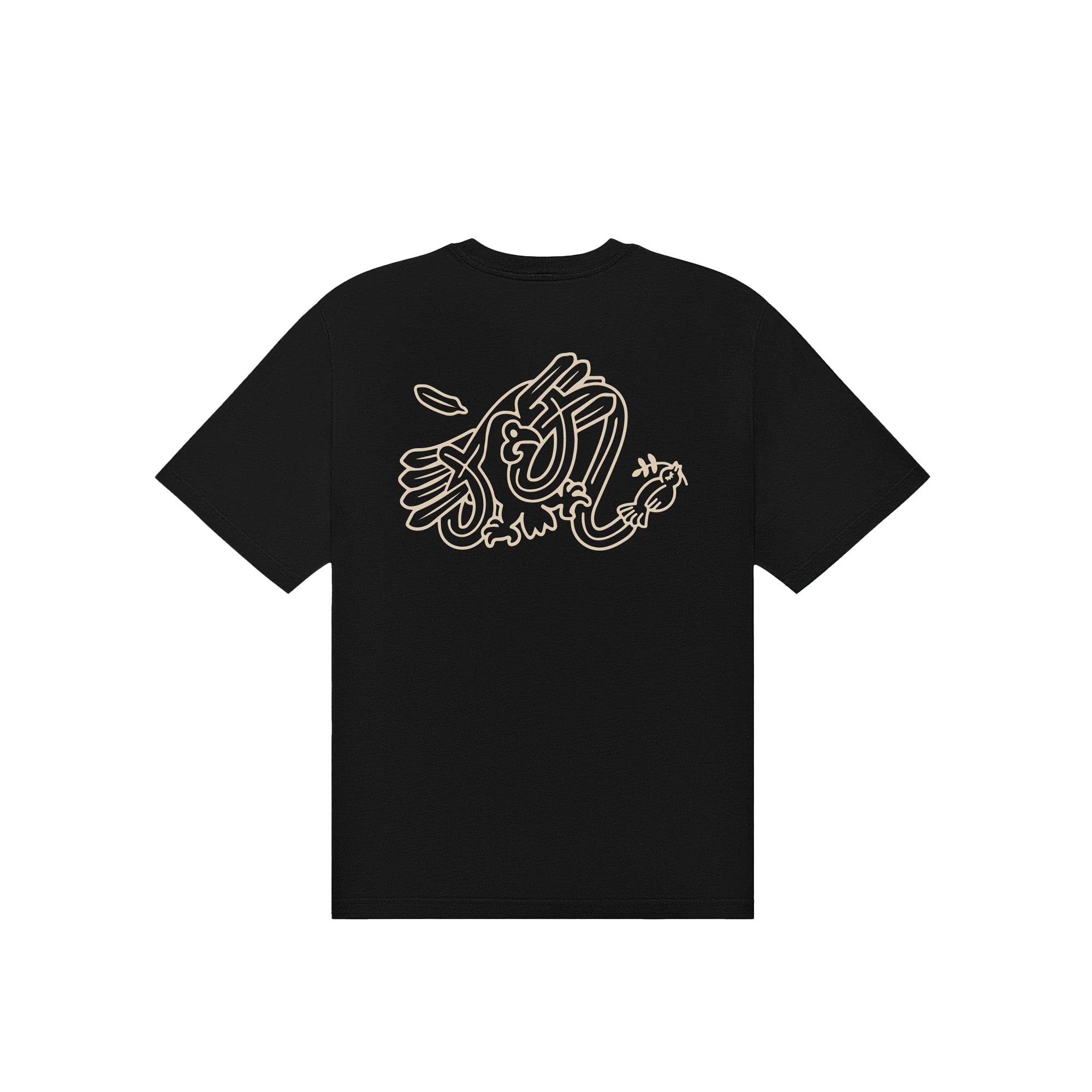 Malbon Golf Mens Bermuda Hawk & Dove Tee