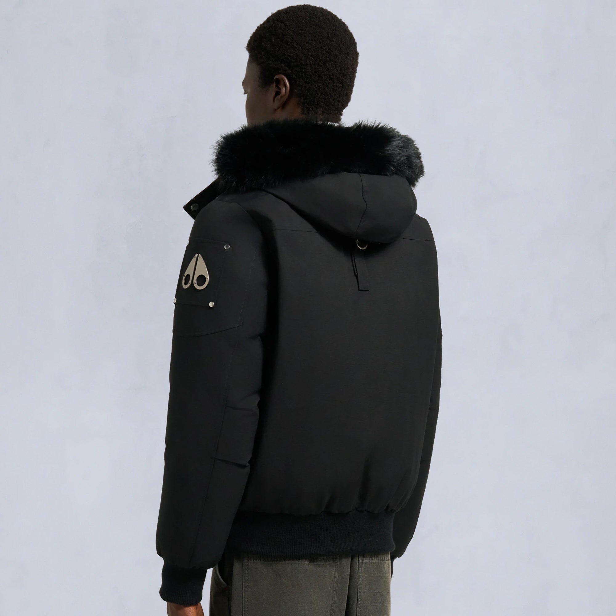 Moose Knuckles Mens Original Ballistic Bomber Jacket