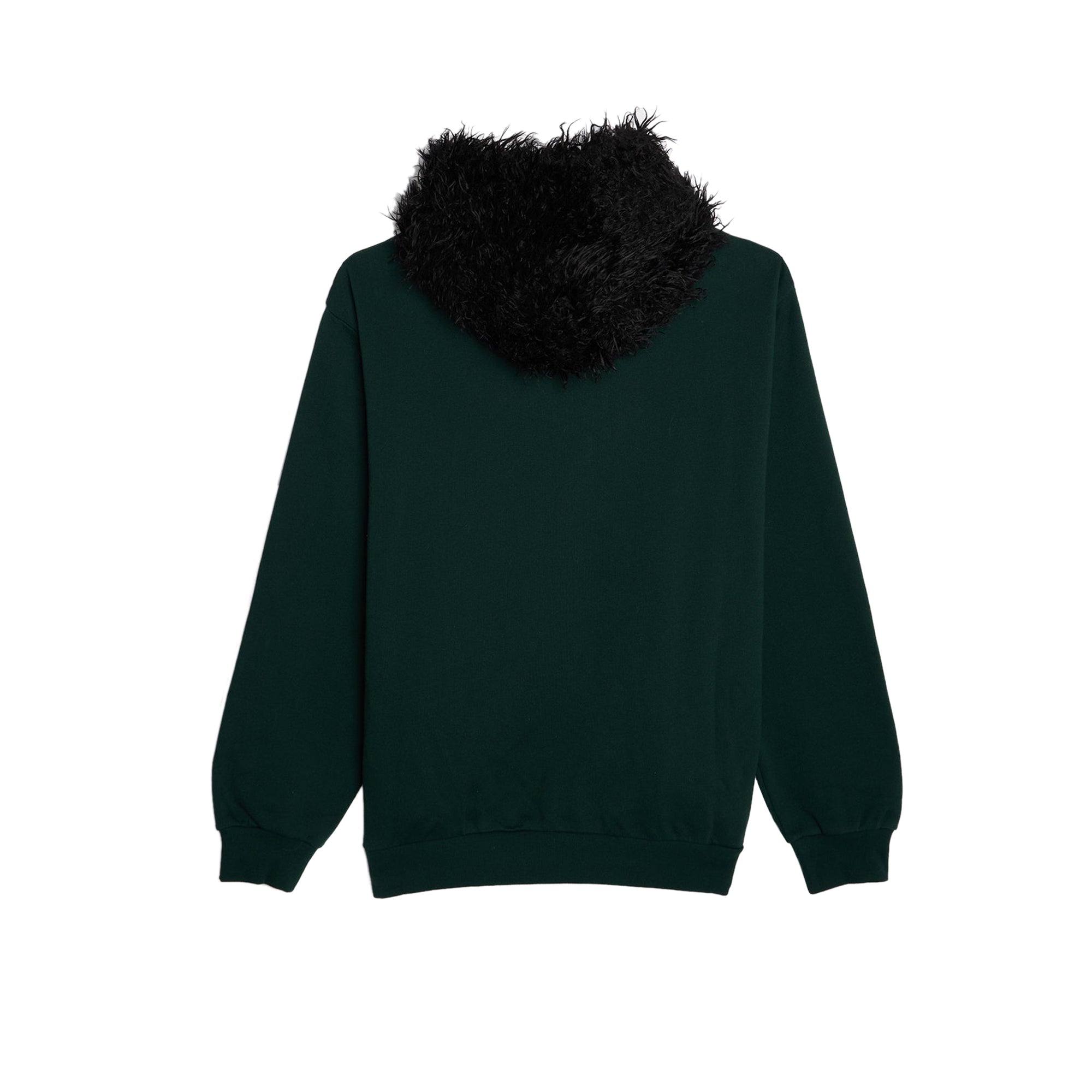 Marni Mens Faux Fur Oversized Hoodie