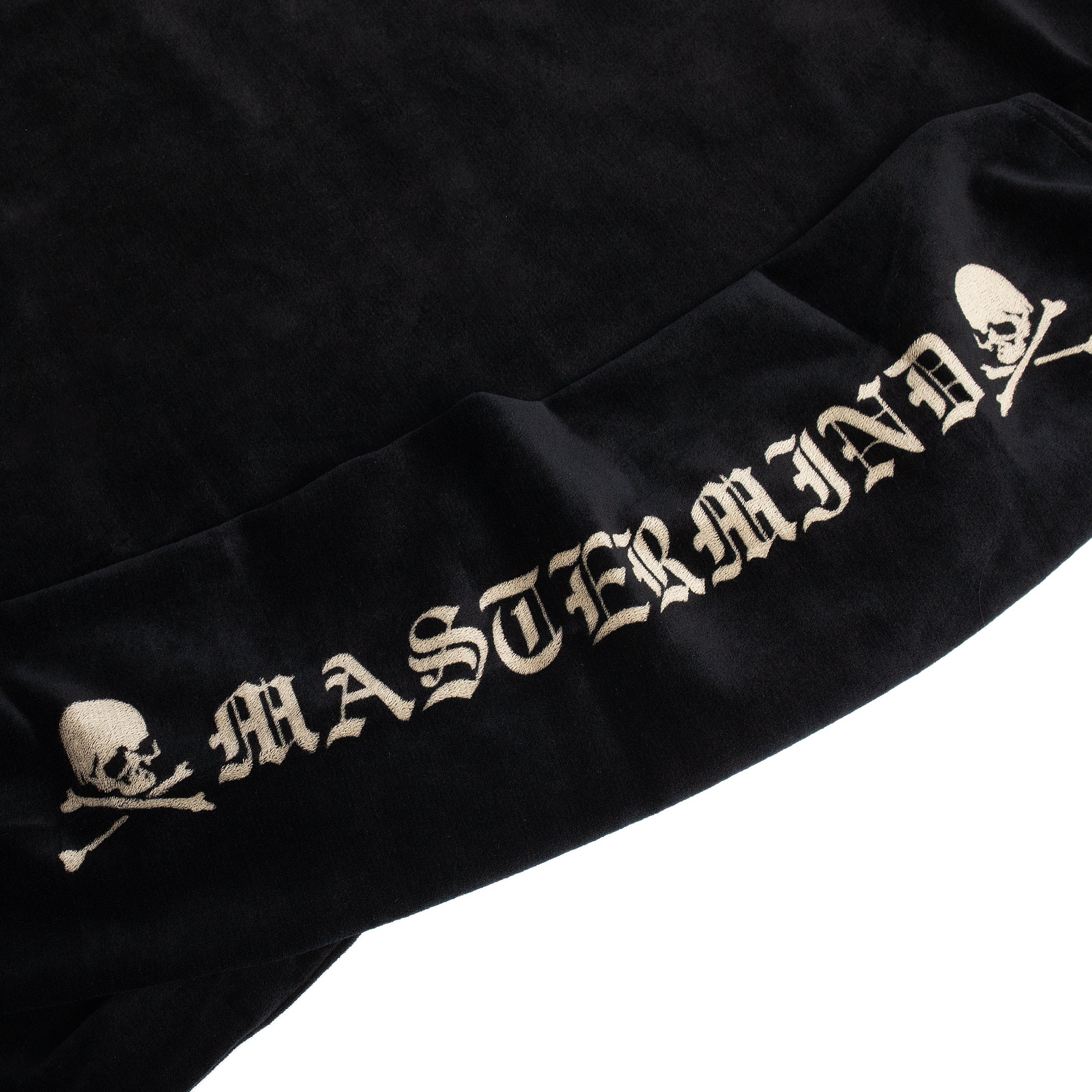 Mastermind JAPAN Mens Velour Long Sleeve Sweatshirt