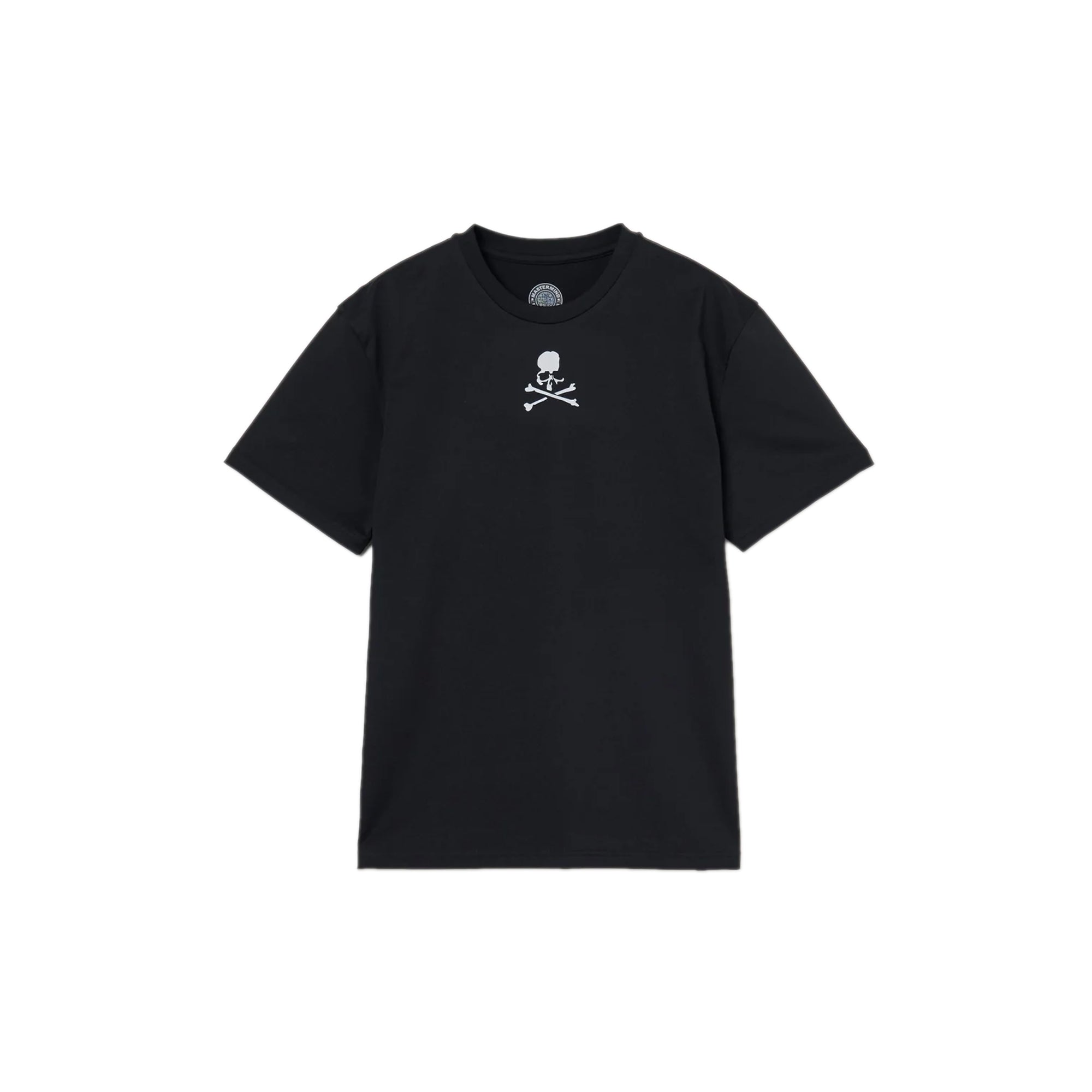 Mastermind JAPAN x Moonrakers Mens Black Skull Print Moonrakers Fit Tee