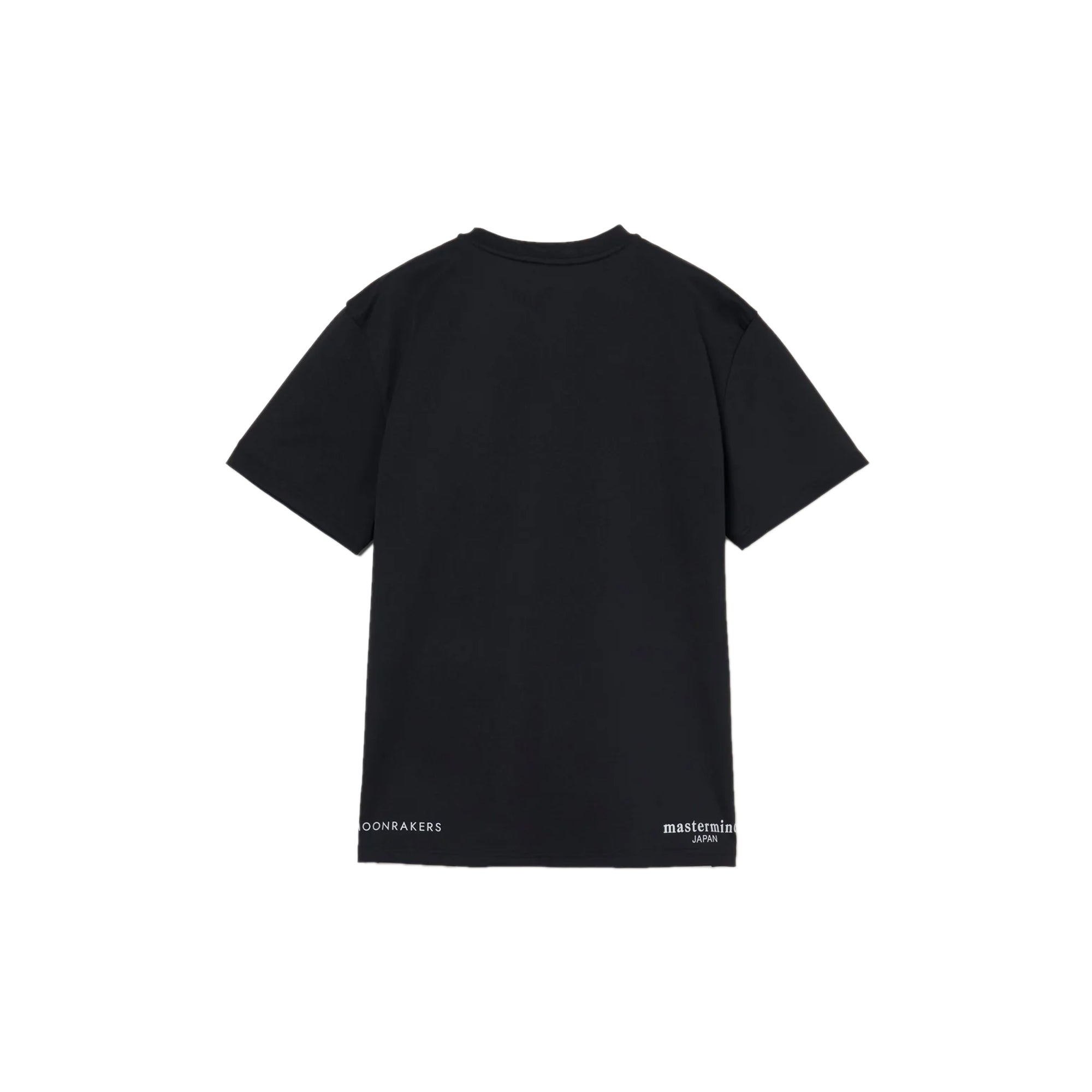 Mastermind JAPAN x Moonrakers Mens Black Skull Print Moonrakers Fit Tee