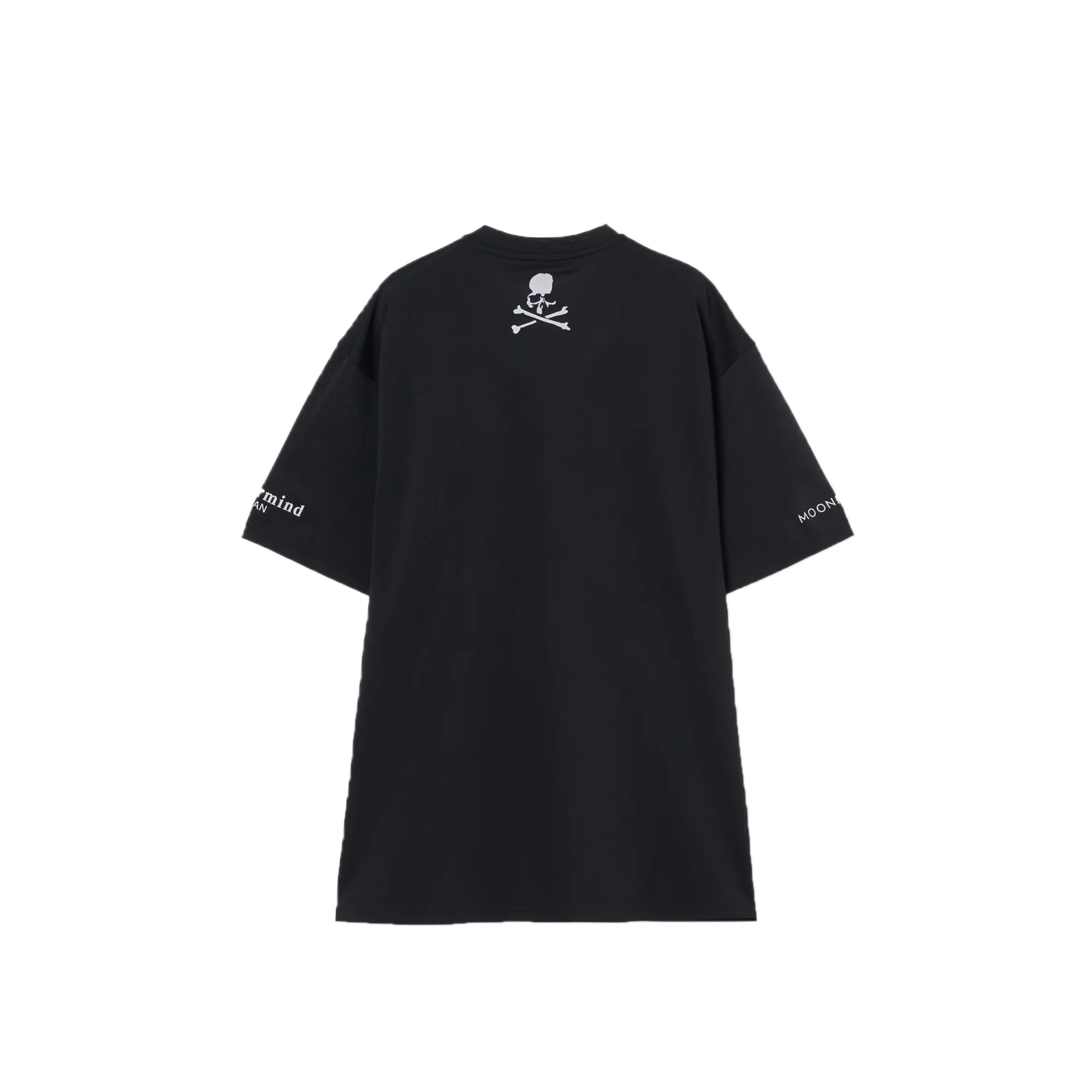 Mastermind JAPAN x Moonrakers Mens Logo Print Side Slit Regular Fit Tee