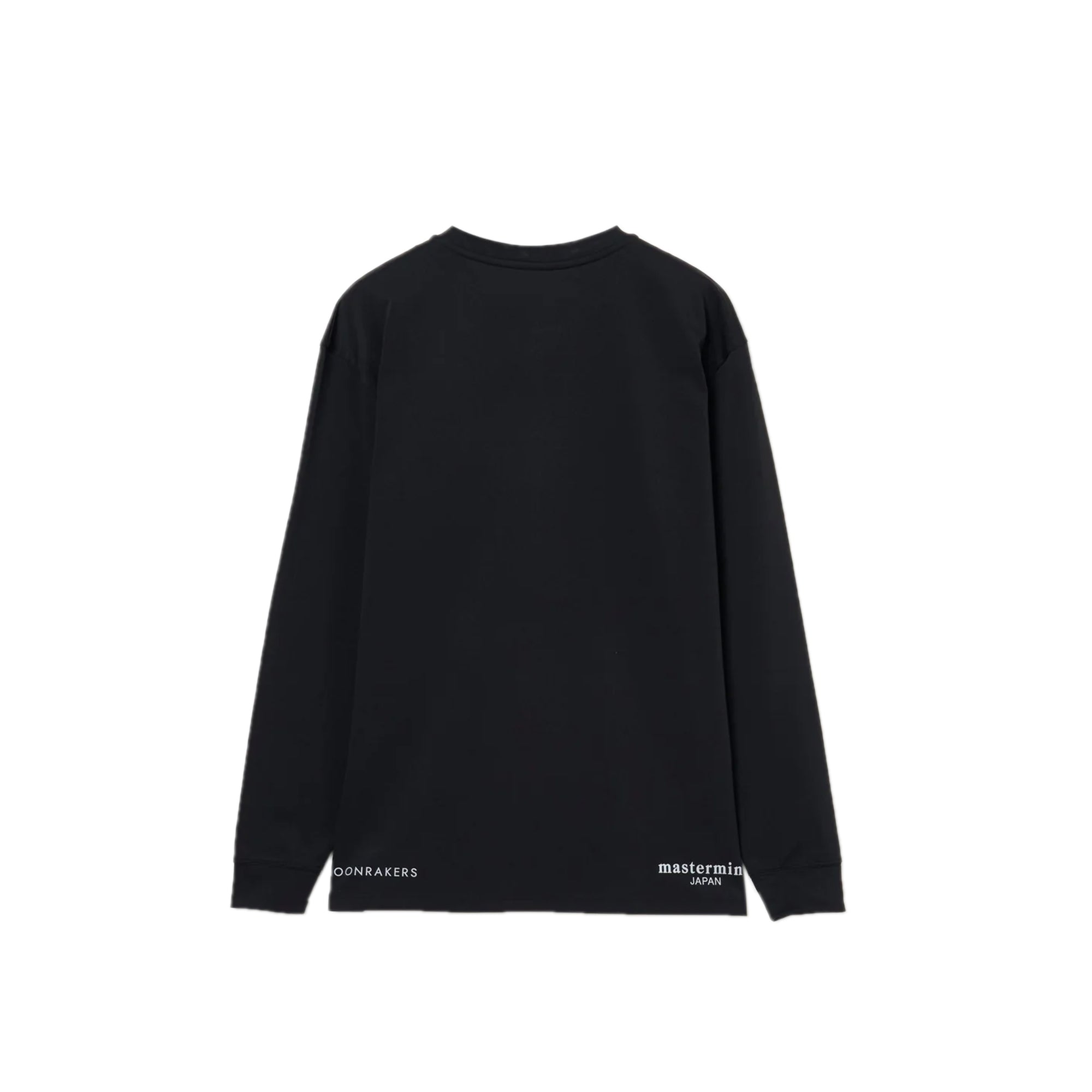Mastermind JAPAN x Moonrakers Mens Back Skull Long Sleeve Moonraker Fit Tee