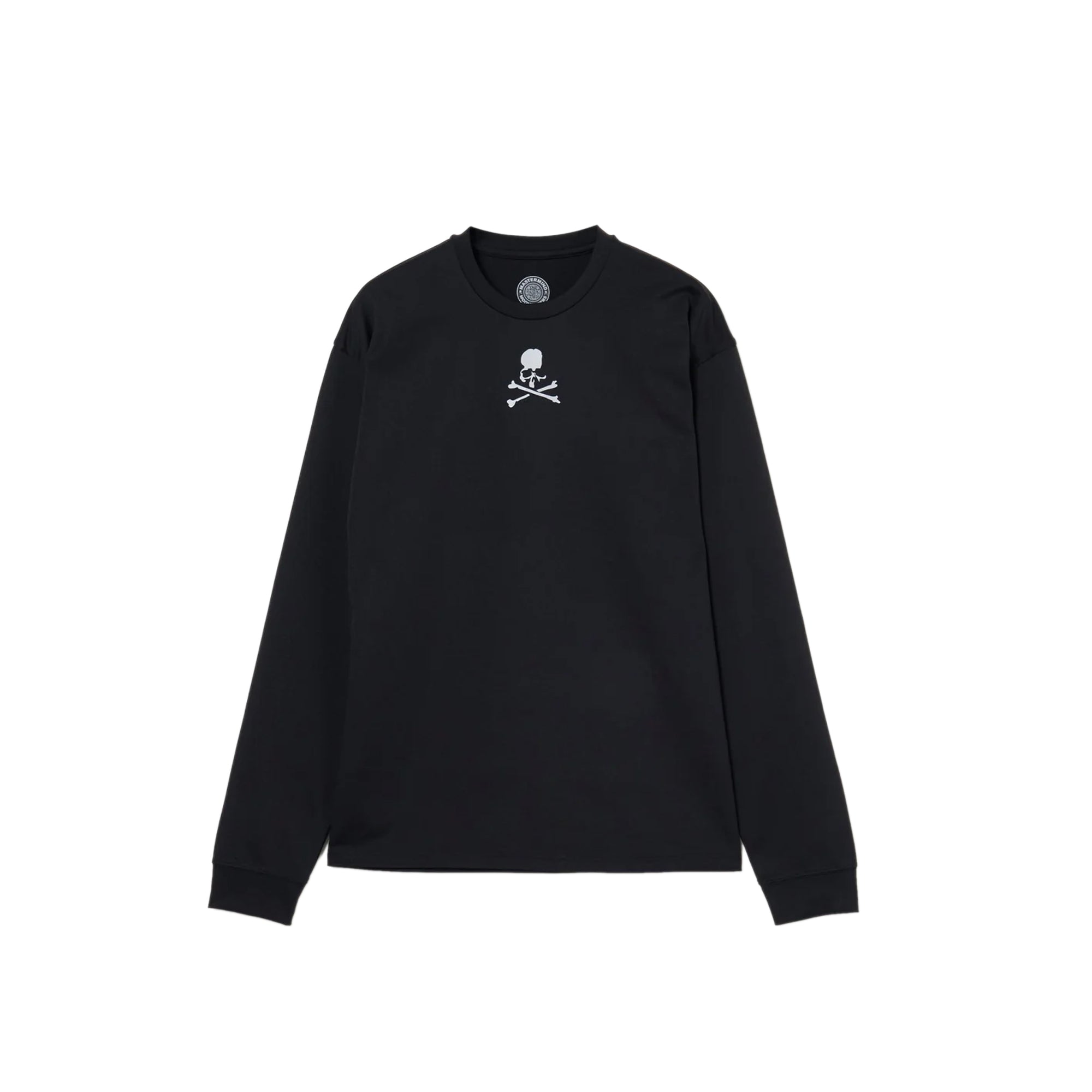 Mastermind JAPAN x Moonrakers Mens Back Skull Long Sleeve Regular Fit Tee