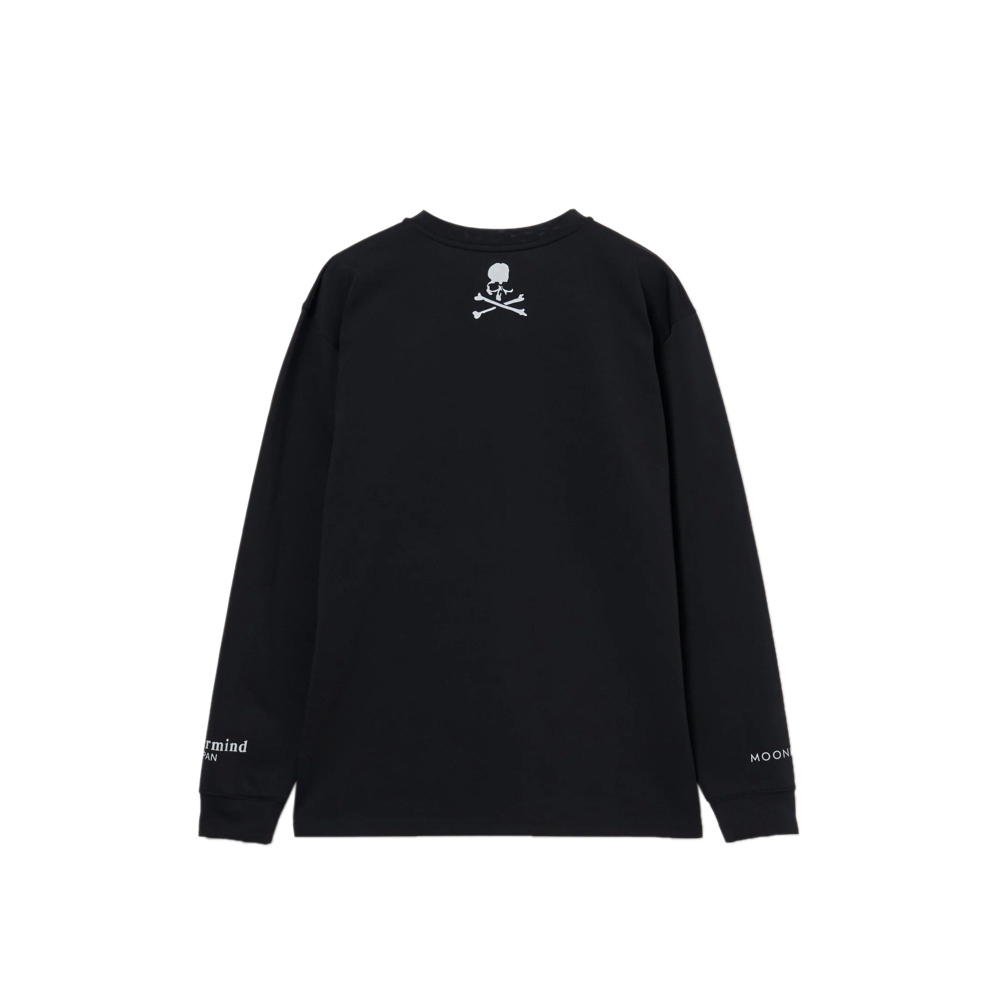 Mastermind JAPAN x Moonrakers Mens Back Skull Long Sleeve Moonrakers Fit Tee