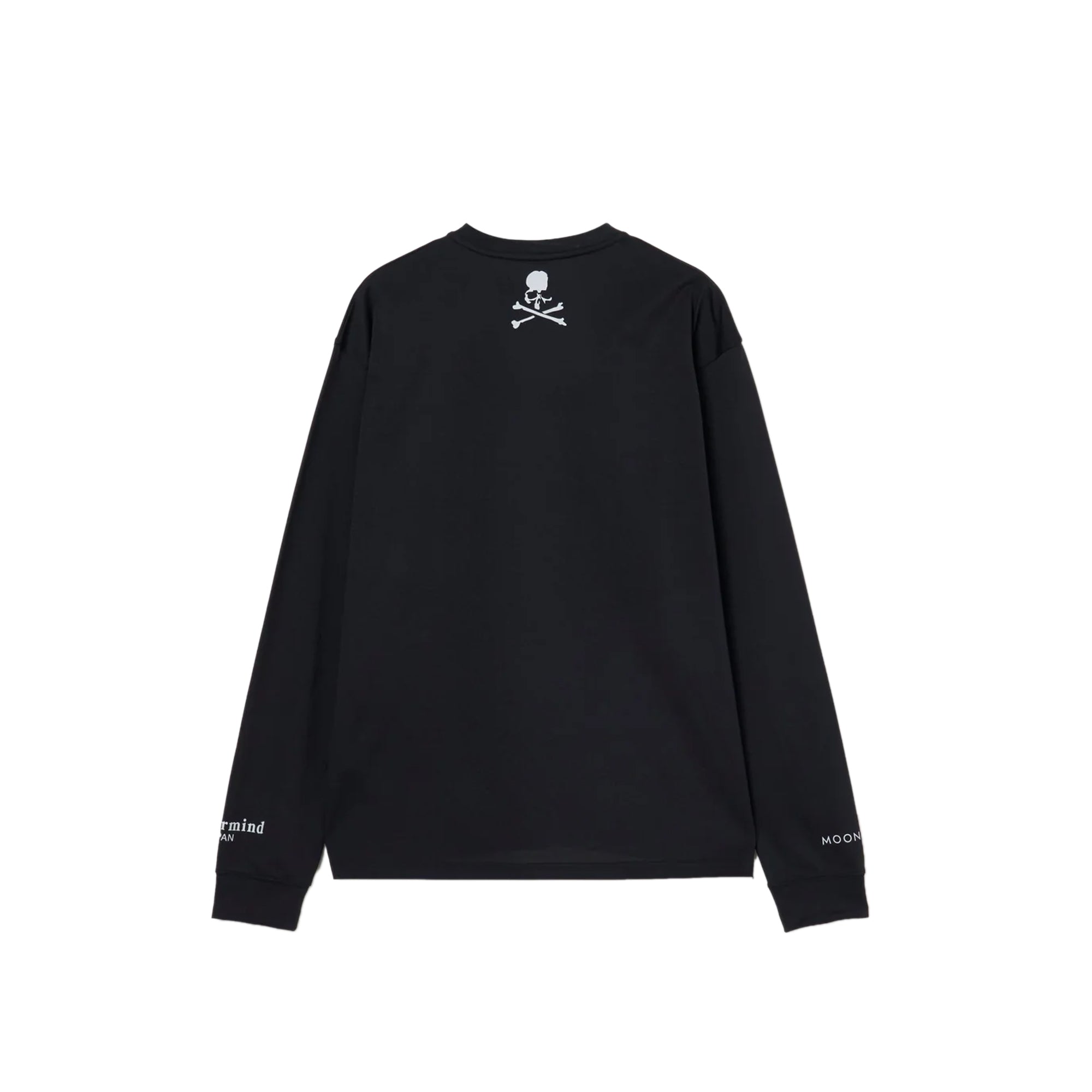 Mastermind JAPAN x Moonrakers Mens Back Skull Long Sleeve Regular Fit Tee
