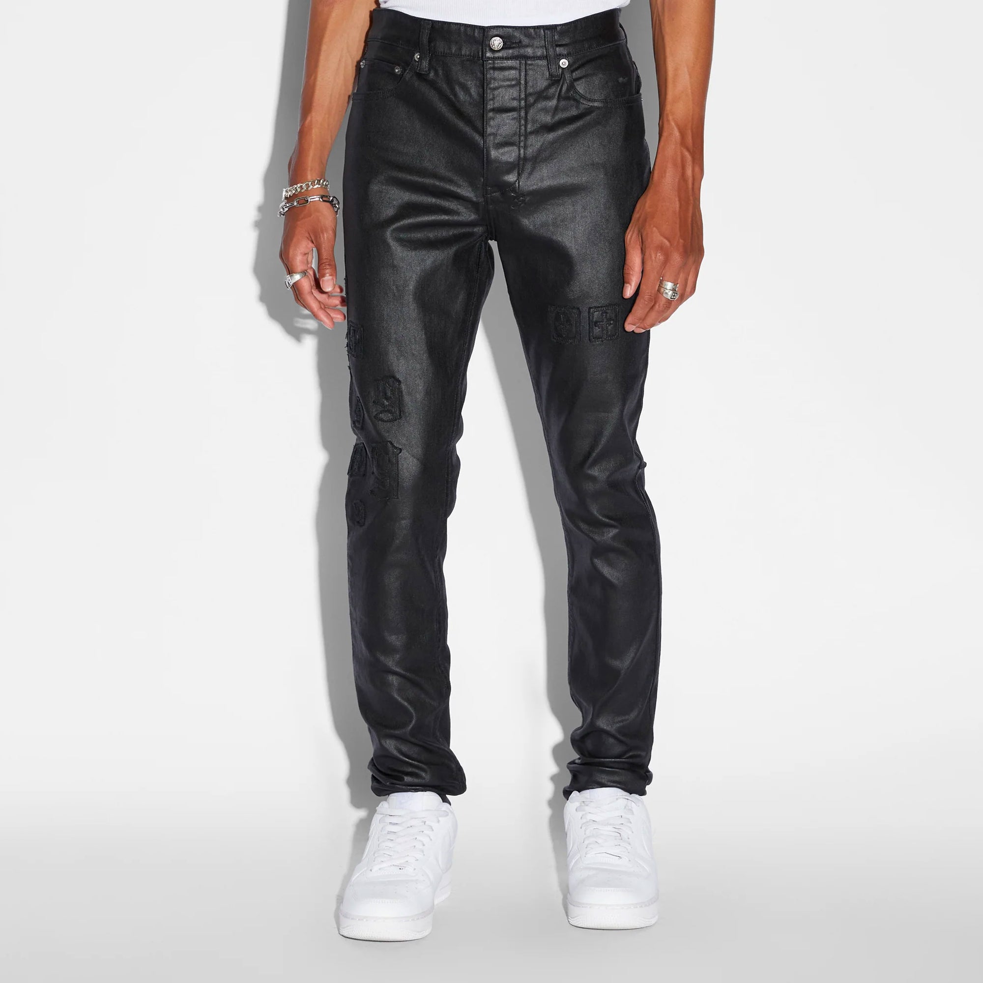 Ksubi Mens Chitch 999 Black Wax Pants