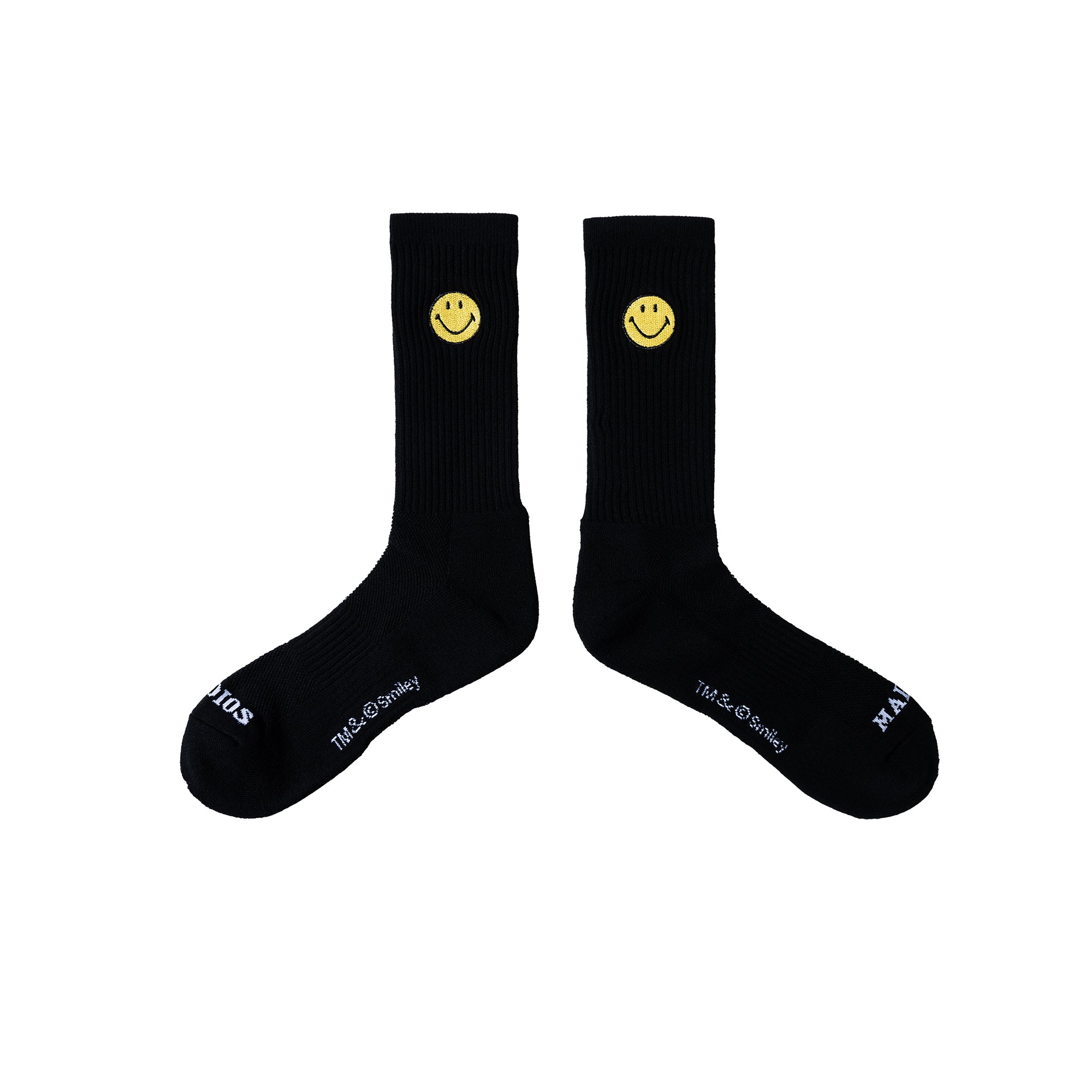 Market Smiley Badge Socks