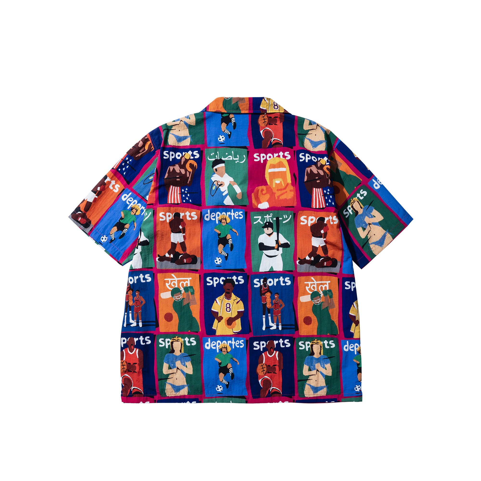 Market Mens Illustrated SS Button Up