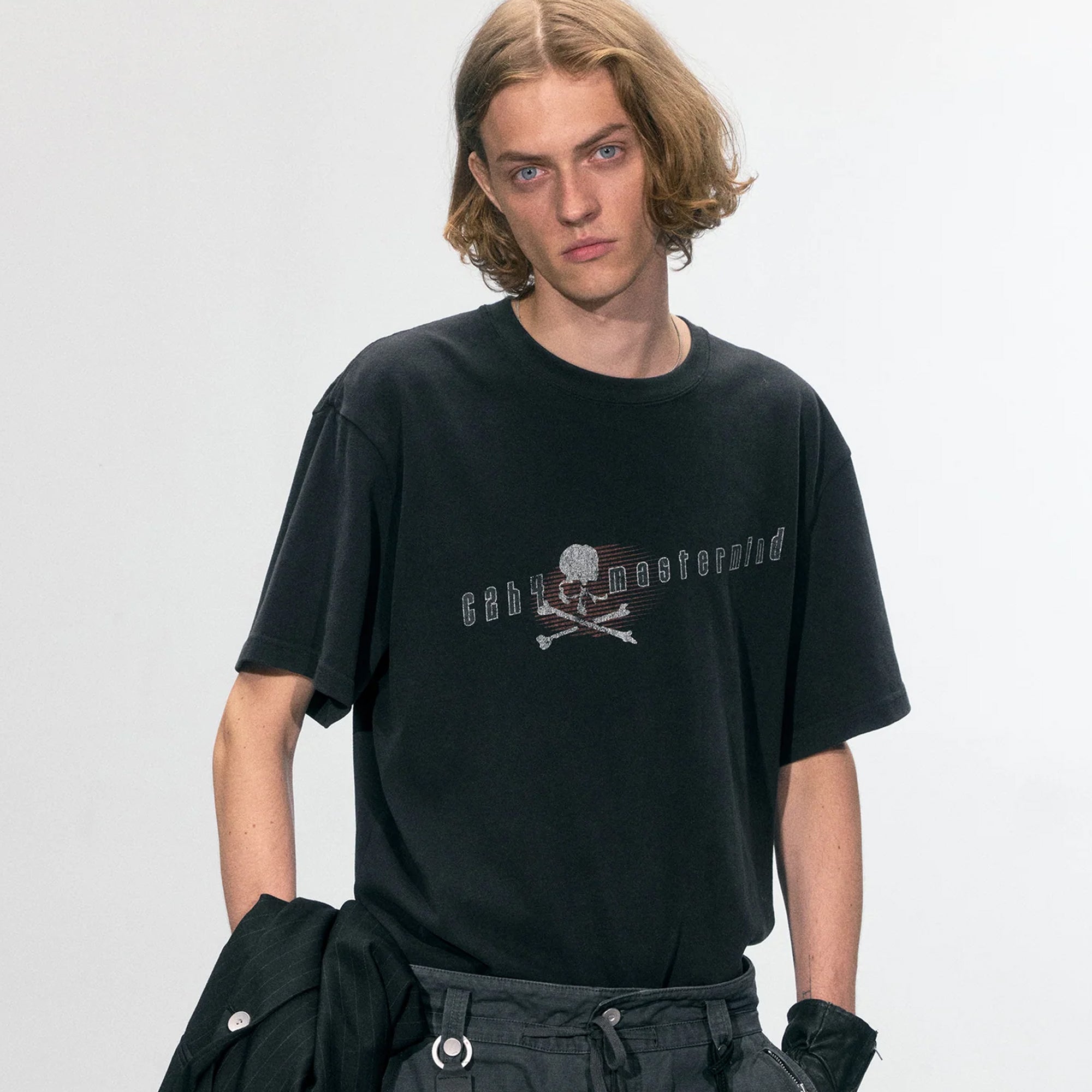 Mastermind JAPAN x C2H4 Mens Logo Tee