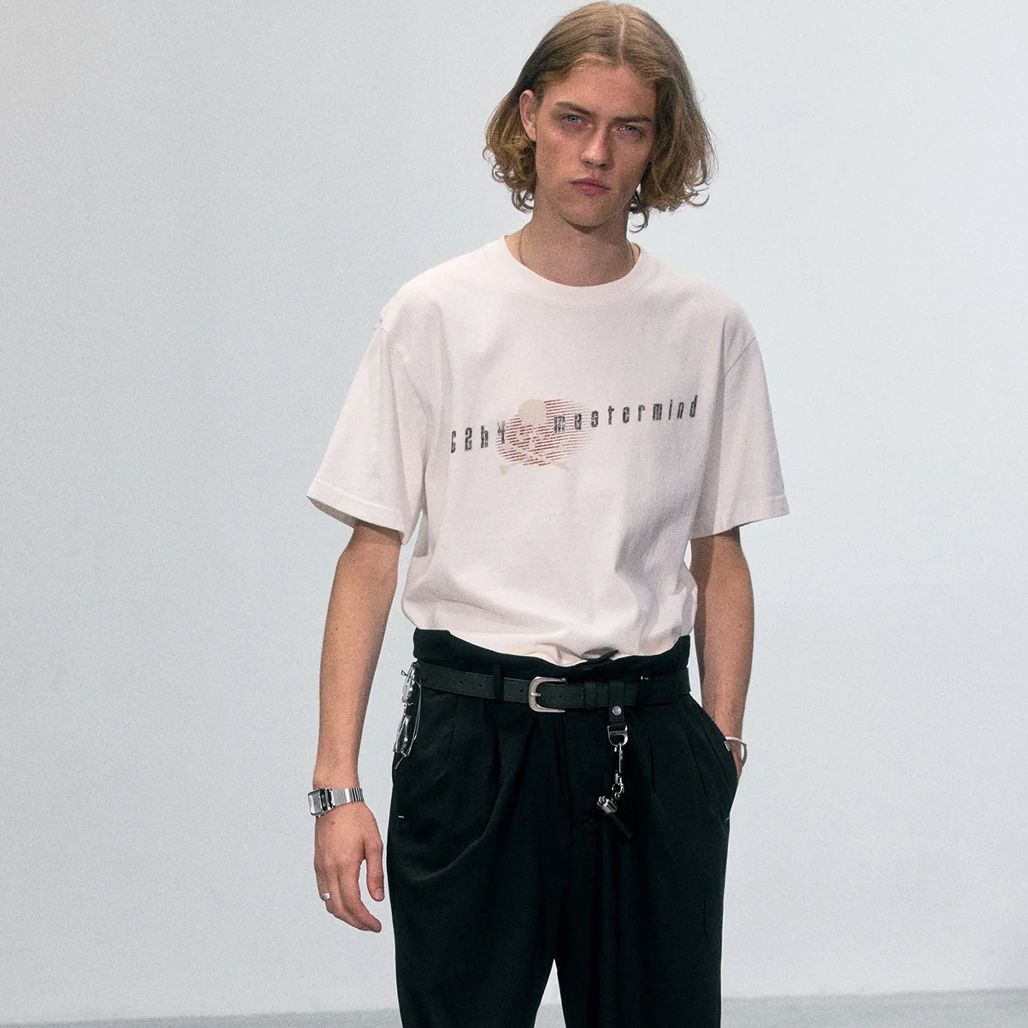 Mastermind JAPAN x C2H4 Mens Logo Tee