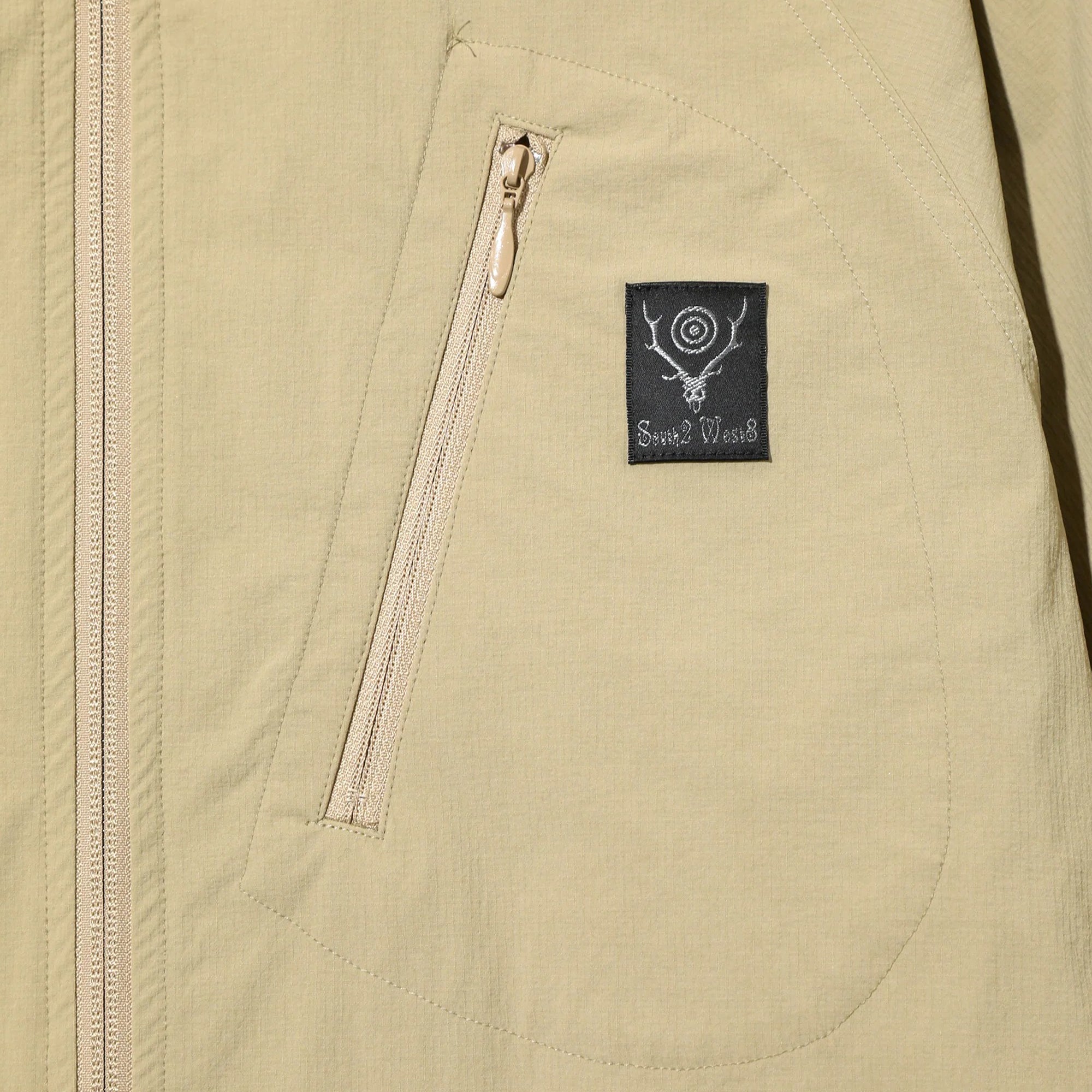 South2 West8 Mens S.L. Zipped Trail Shirt