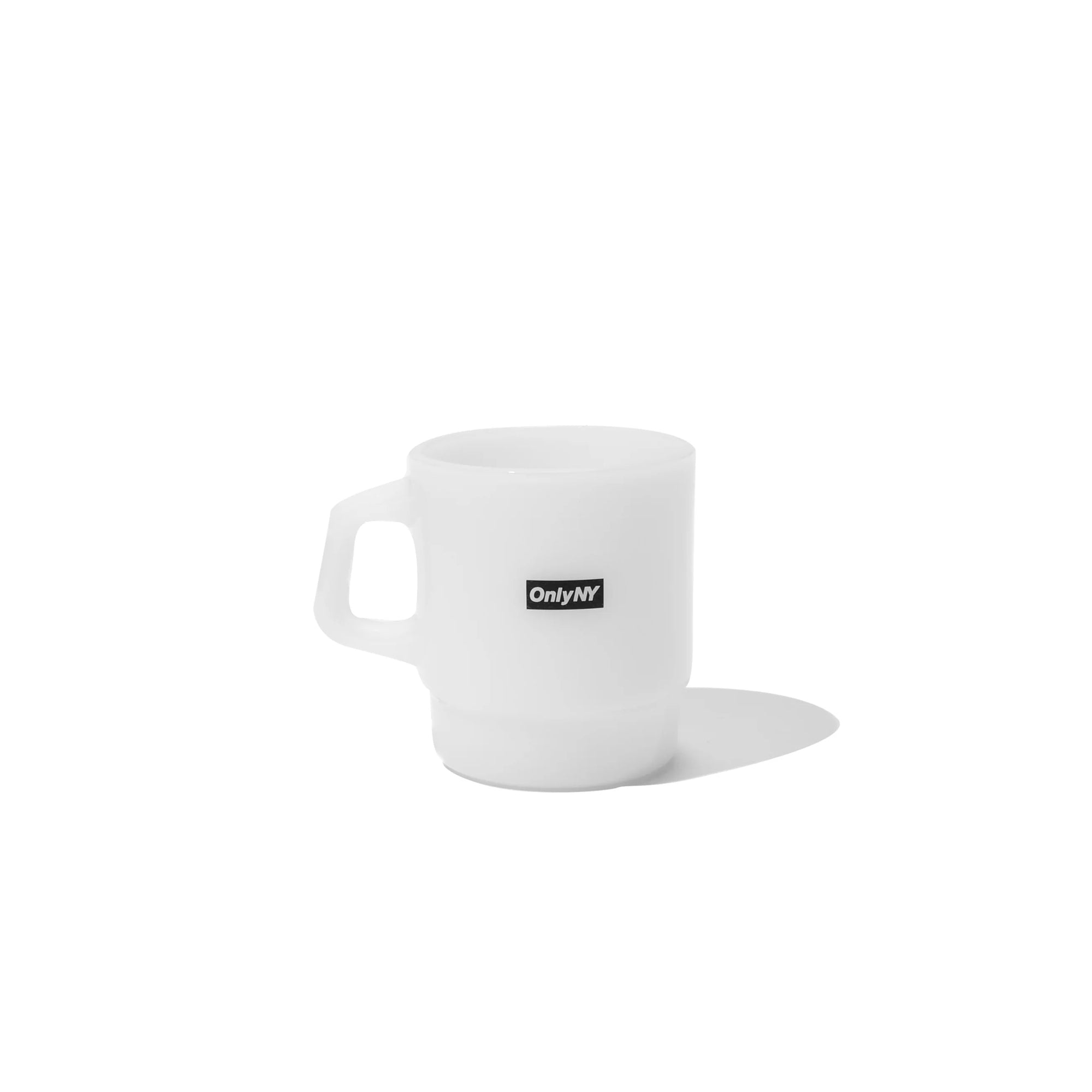 Only NY Milk Glass Mug
