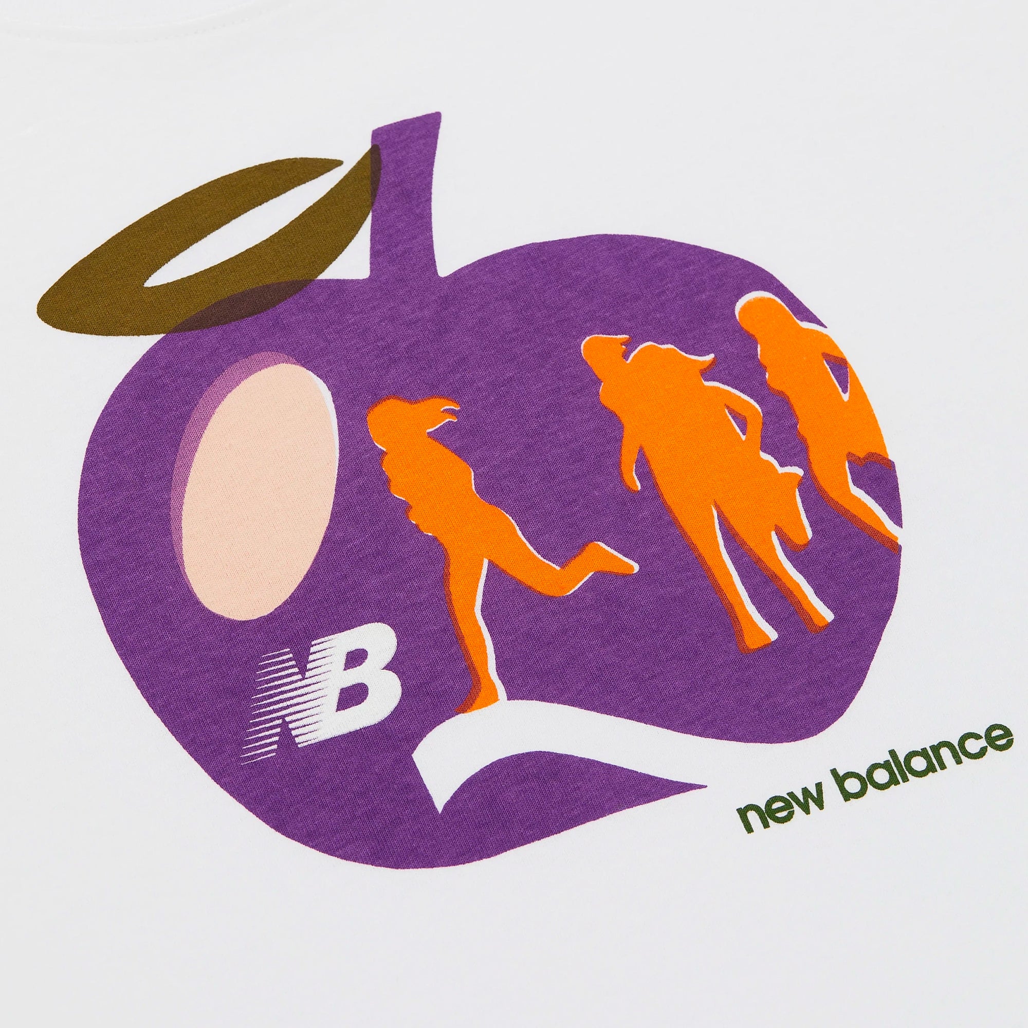 New Balance Mens Made In USA Apple Marathon SS Tee