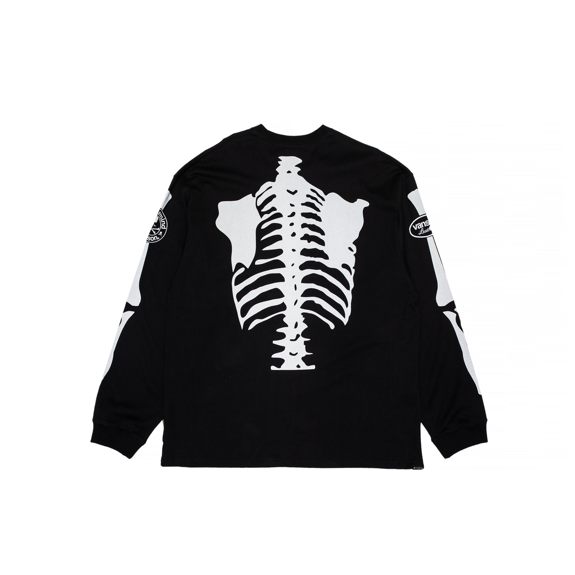 Mastermind WORLD x Vanson Mens Bone L/S Tee