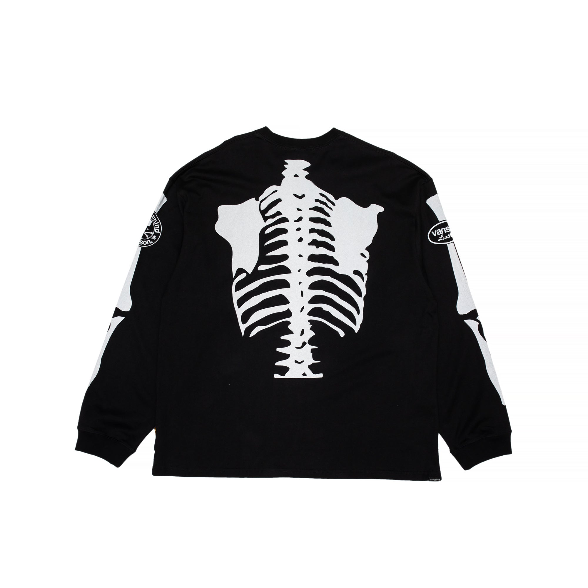 Mastermind WORLD x Vanson Mens Bone L/S (Boxy Fit) Tee