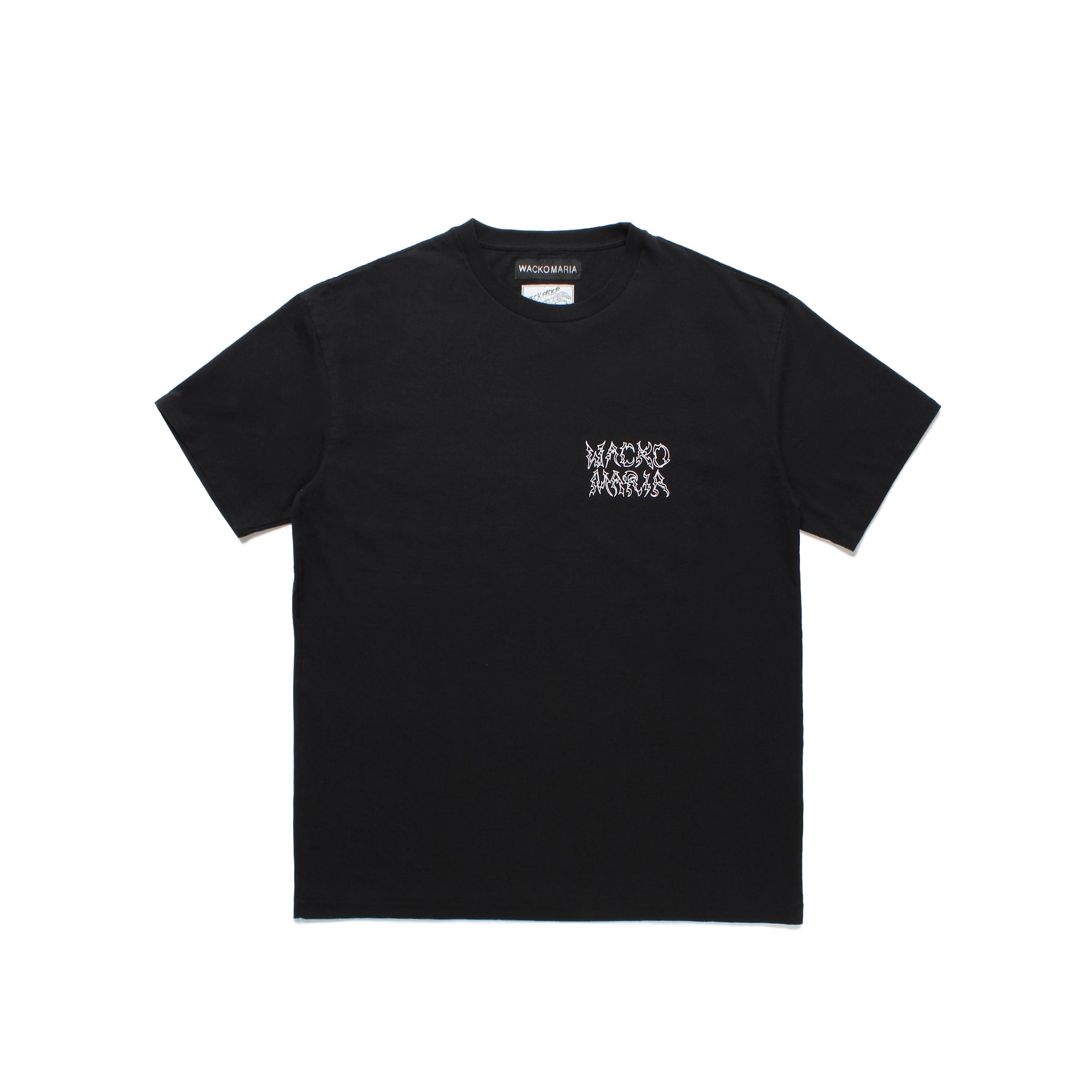 Wacko Maria Mens Neck Face Washed Heavyweight Tee