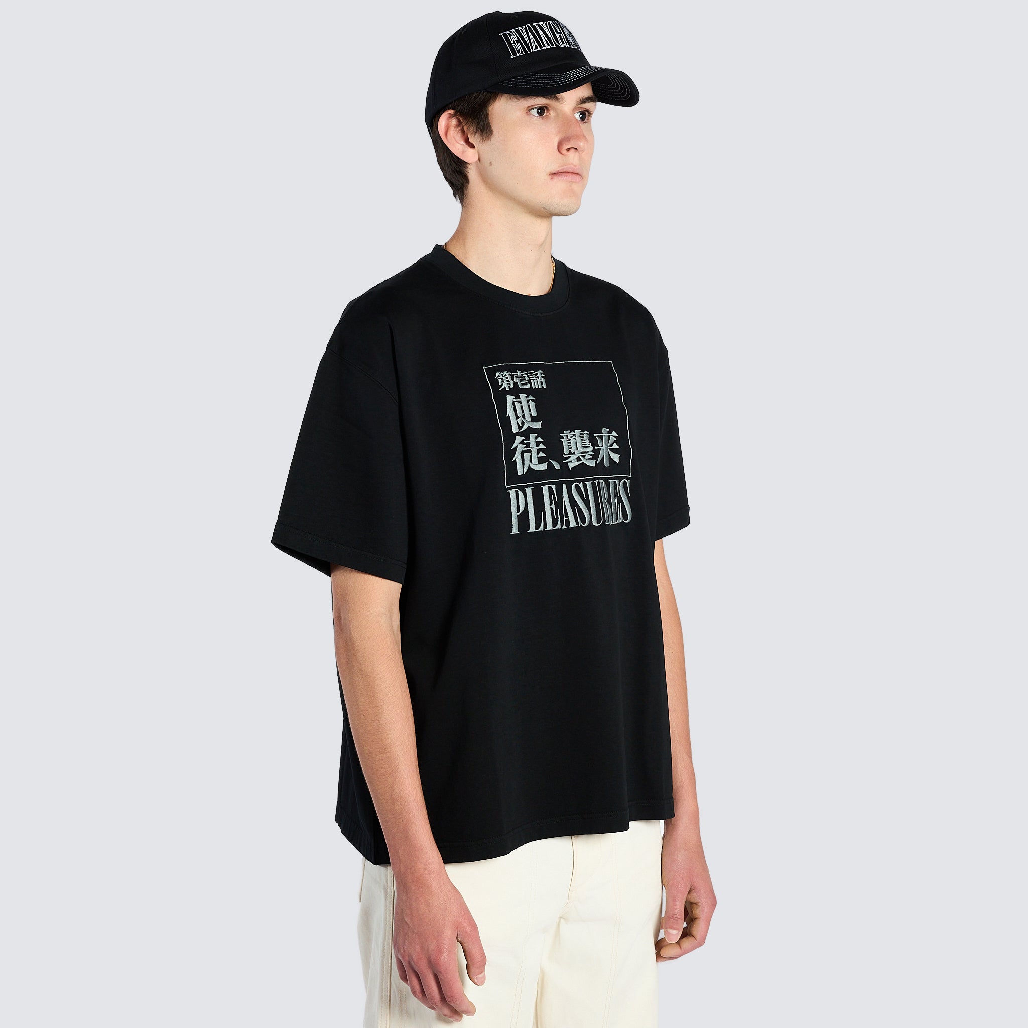 Pleasures x Evangelion Mens Angel Attack Heavyweight Tee