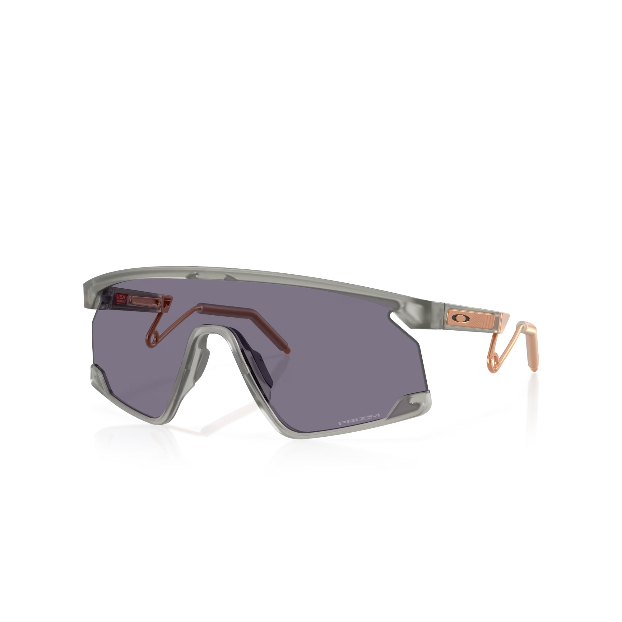 Oakley BXTR Metal Trans Ink W/ Prizm Grey Sunglasses