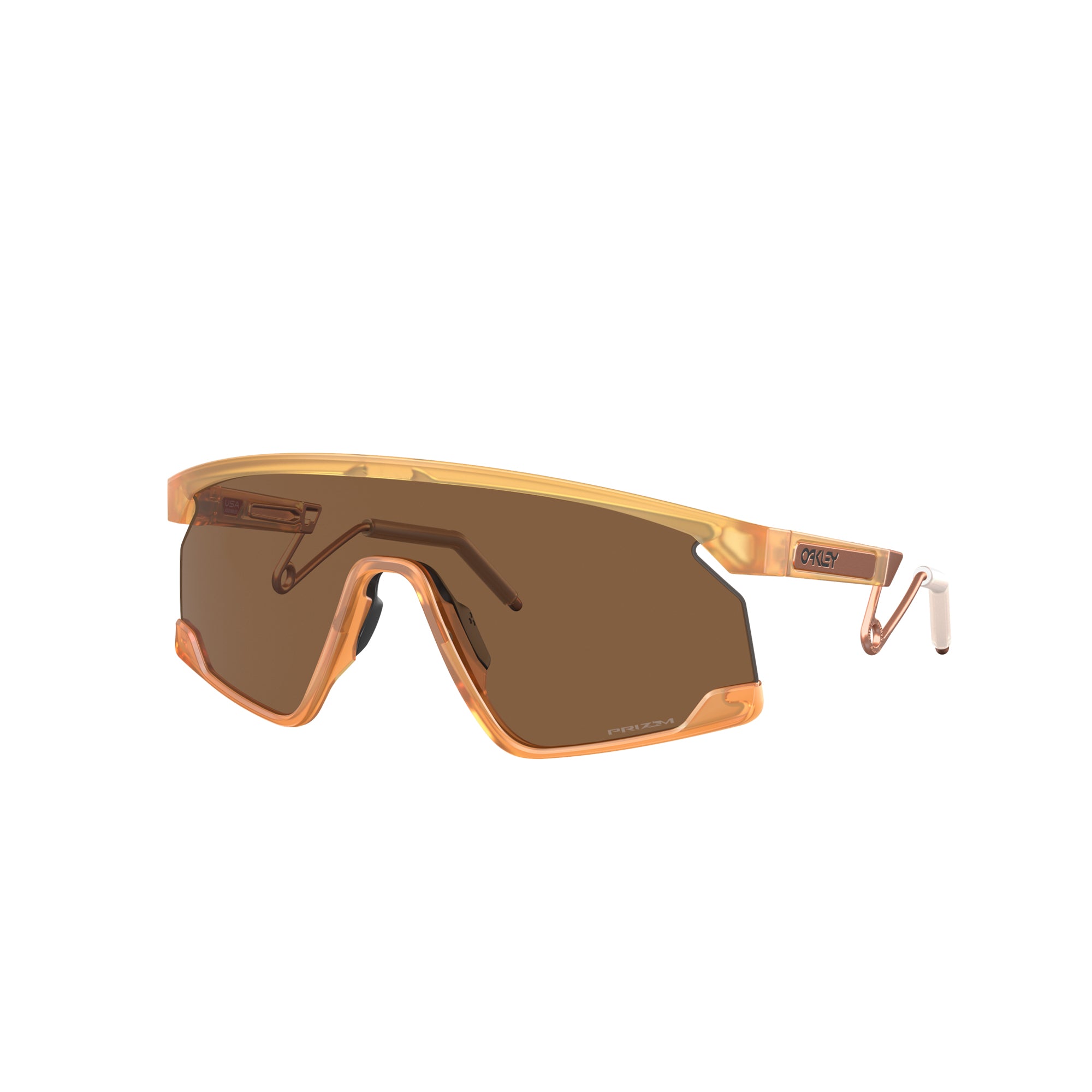 Oakley BXTR Metal Matte Light Curry W/ Prizm Bronze Sunglasses
