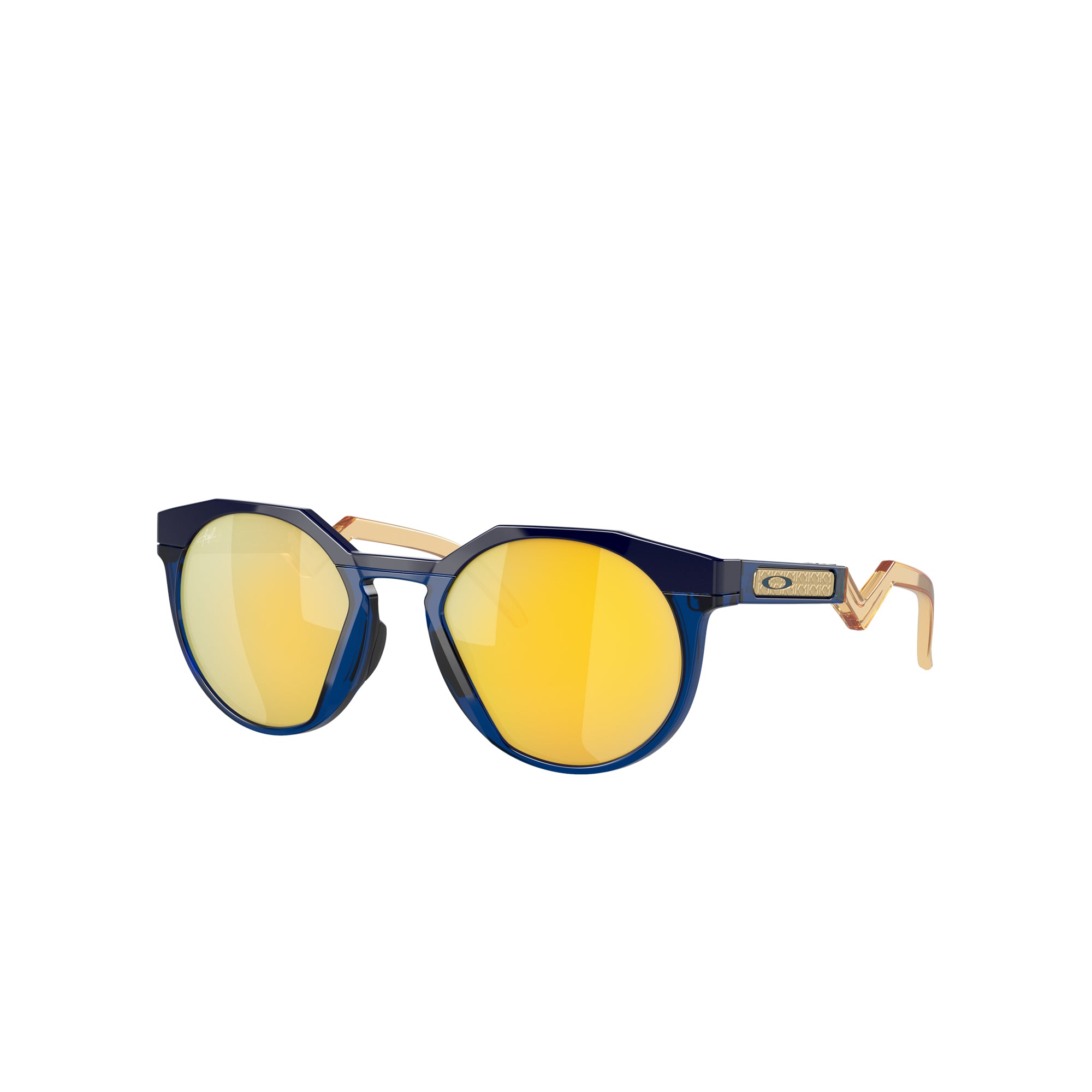 Oakley HSTN Navy/Trans Blue W/ Prizm 24k Polarized Sunglasses
