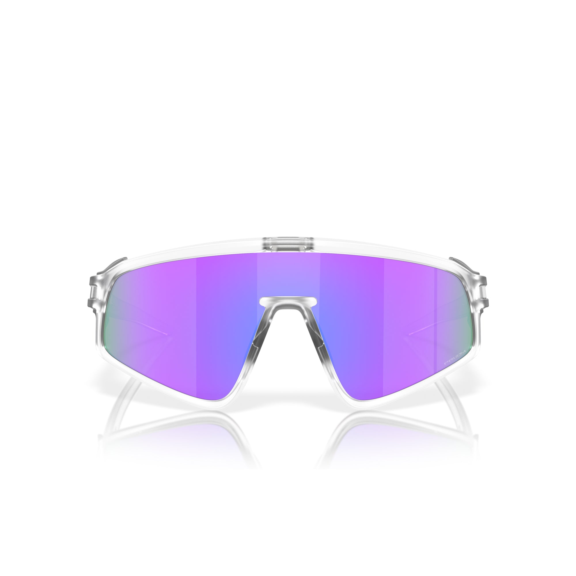 Oakley Latch Panel Matte Clear W/ Prizm Violet Sunglasses